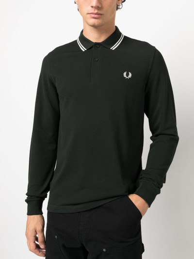 Fred Perry FP LONG SLEEVE TWIN TIPPED SHIRT outlook