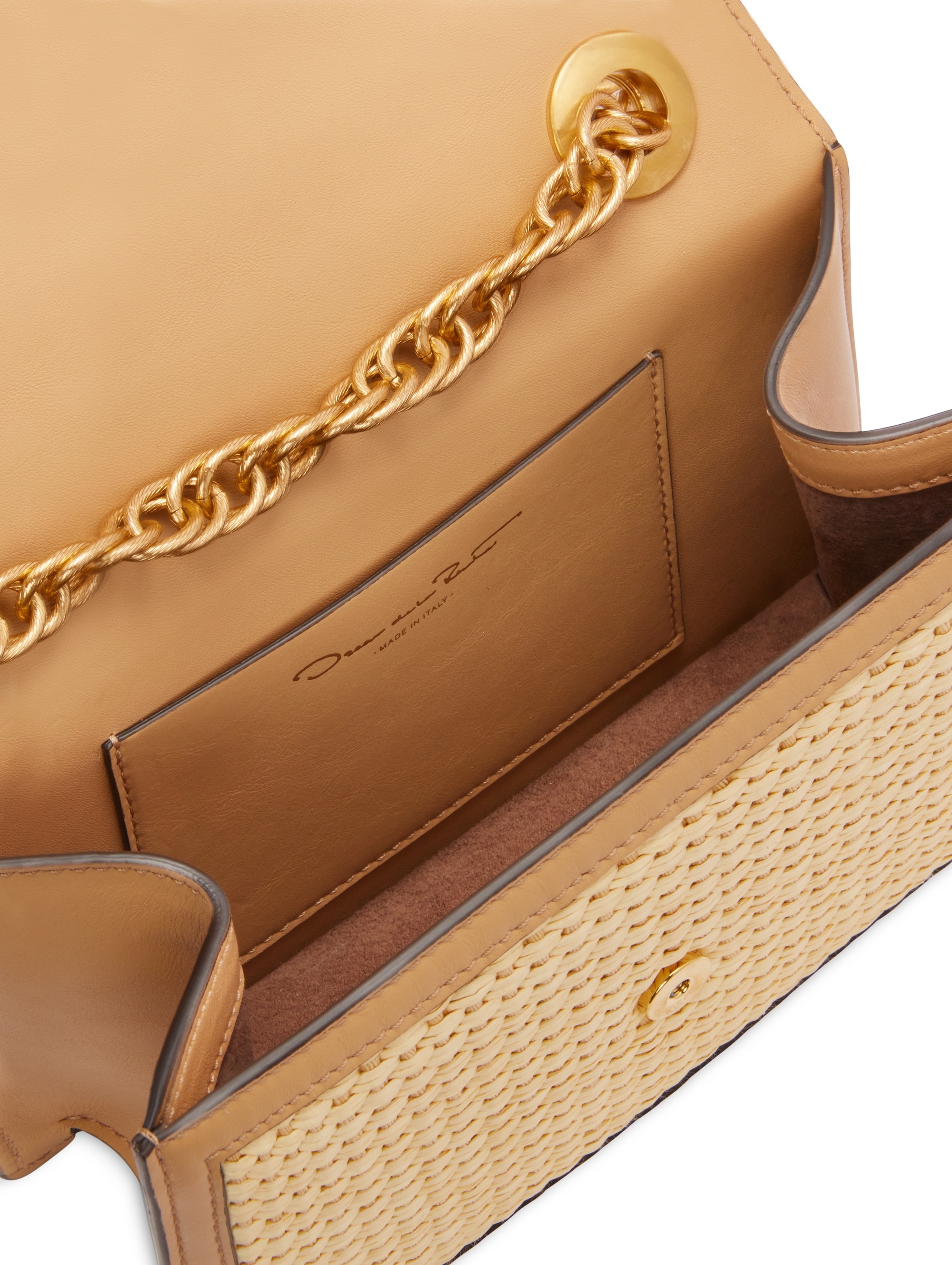 RAFFIA WOVEN TRO BAG - 5