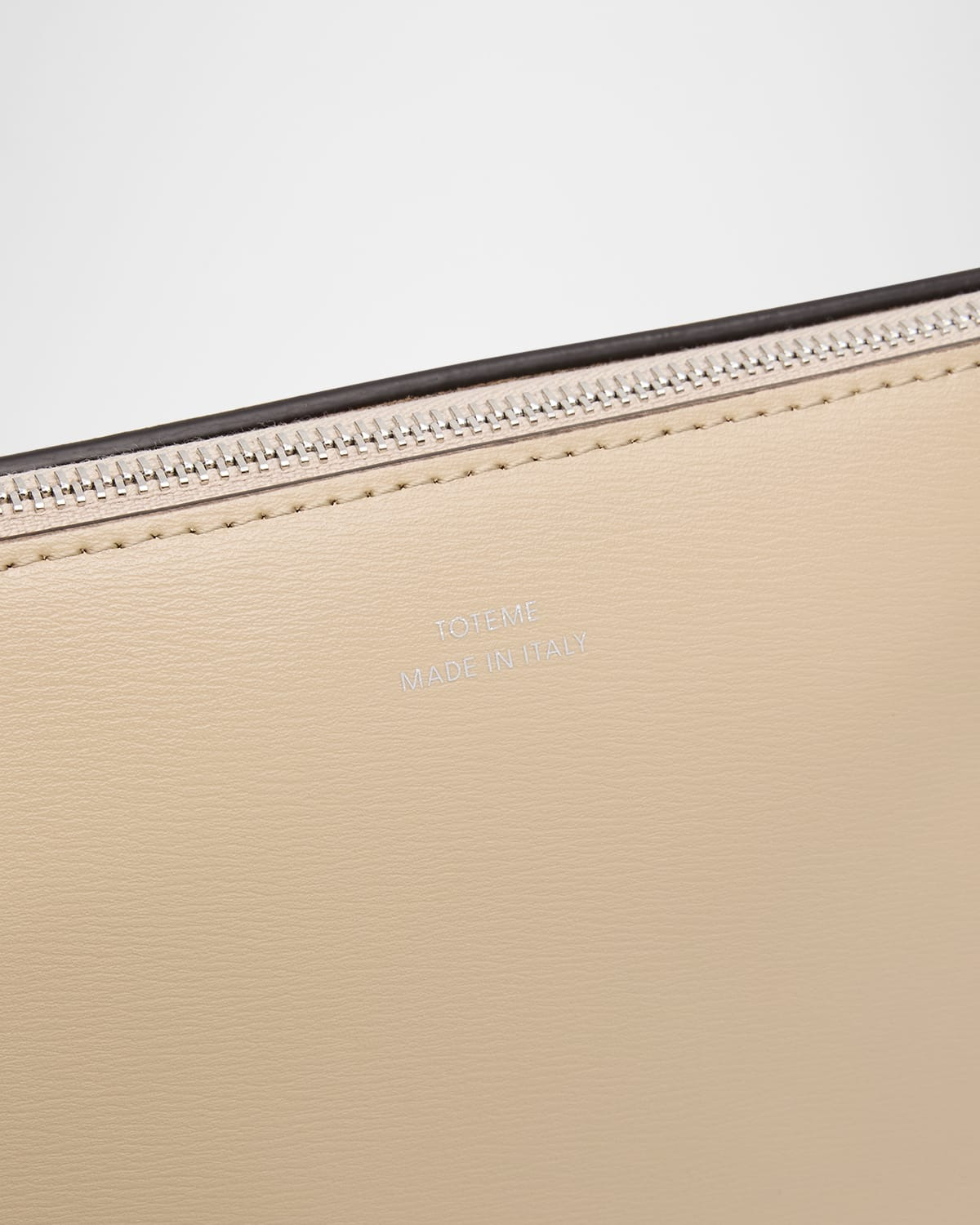 Bevel Leather Wristlet Bag - 4