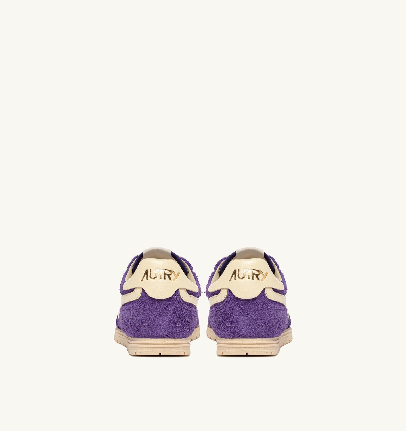 SNEAKERS WINDSPIN IN SUEDE AND LEATHER COLOR ULTRAVIOLET AND RUTABAGA - 3