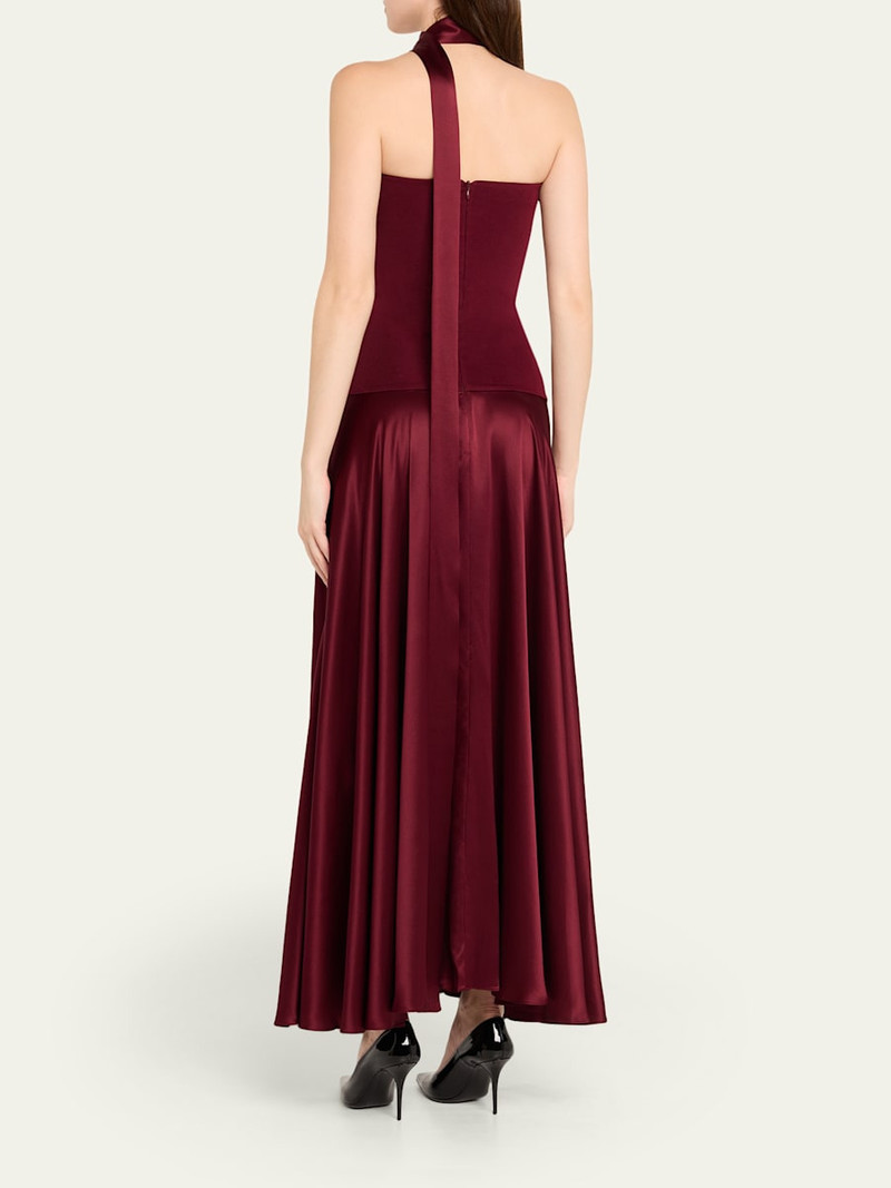 ESSE Studios Illi Strapless Drop-Waist Dress outlook