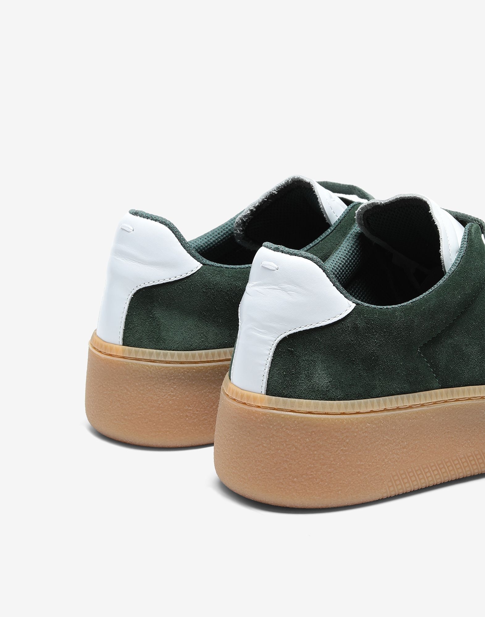 Wedge suede sneakers - 4