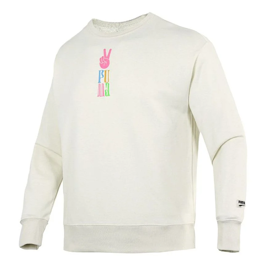 사이트맵 재미있은 로고 인쇄 스포츠 훈련 니트 Pullover 백색 533037-73 - 1