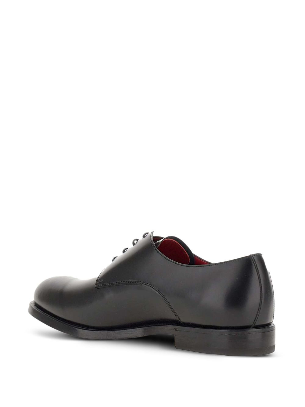leather lace-up shoes - 3
