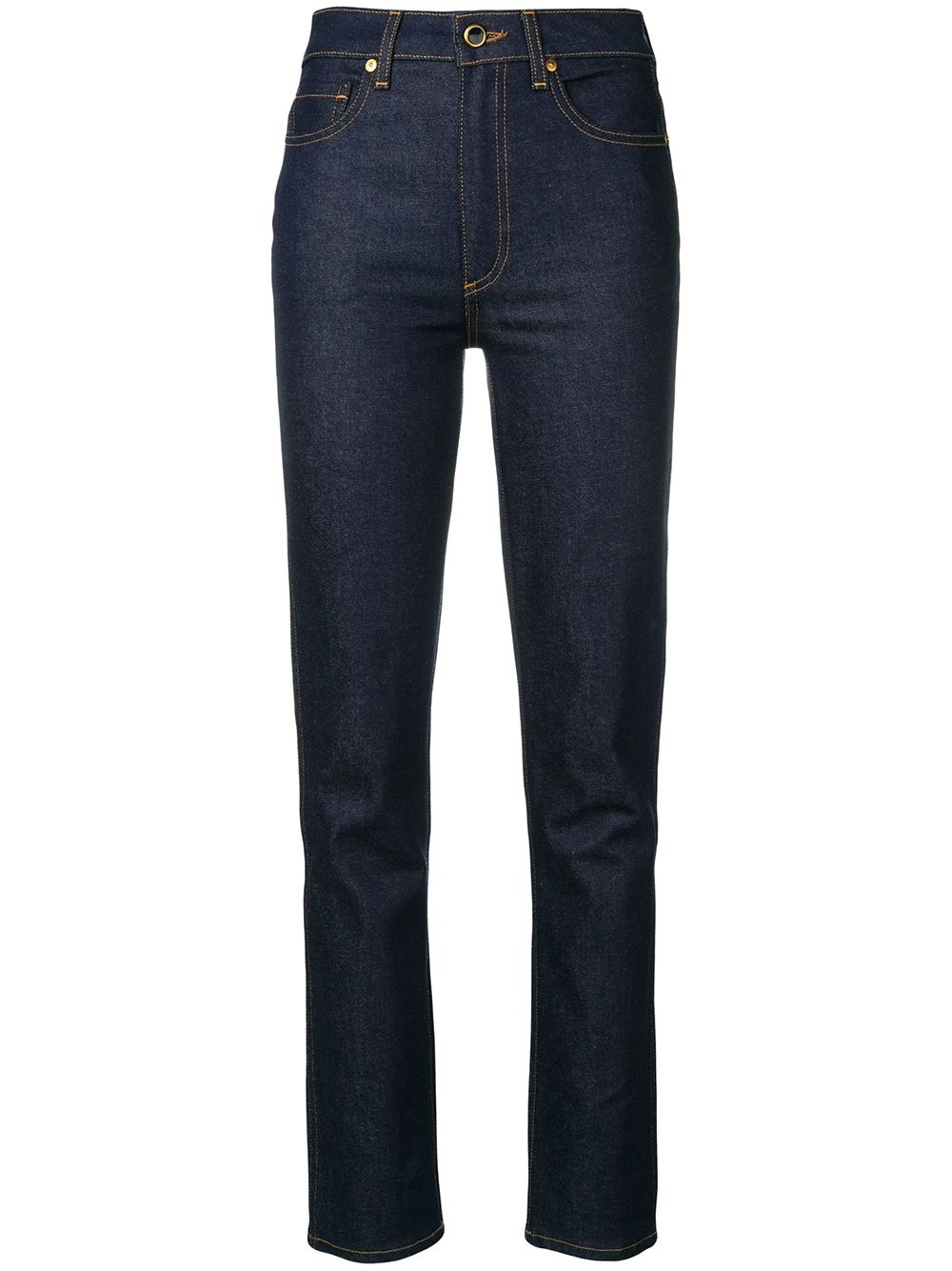 high rise regular jeans - 1