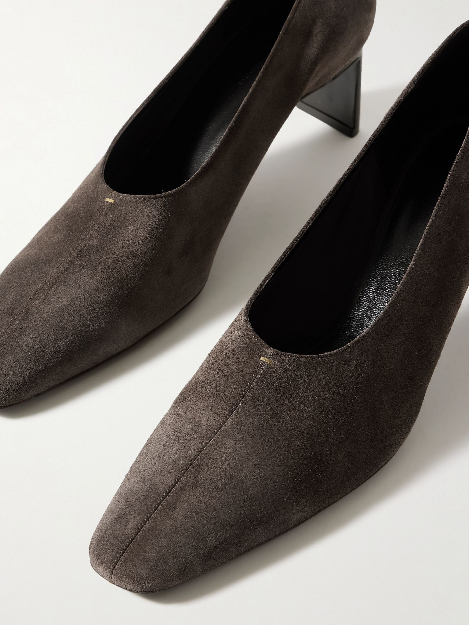 Cecilia suede pumps Brown - 4