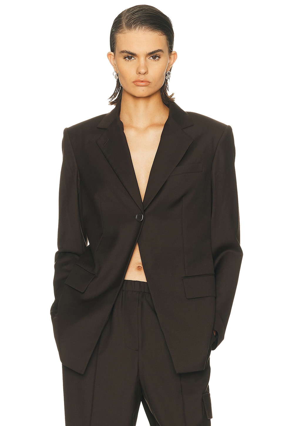 Cut Away Blazer - 2