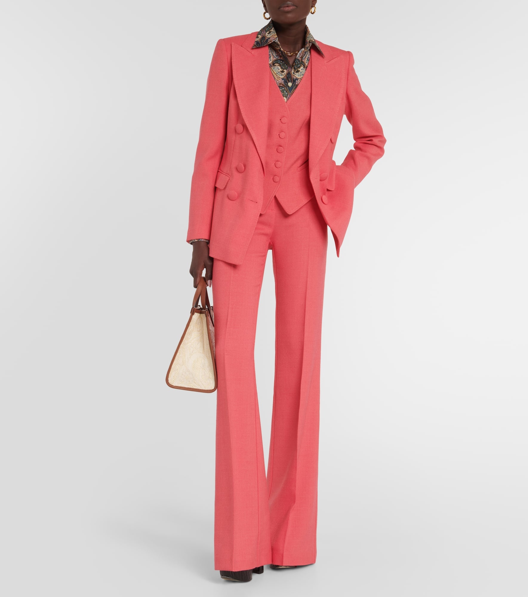 High-rise flared pants - 2