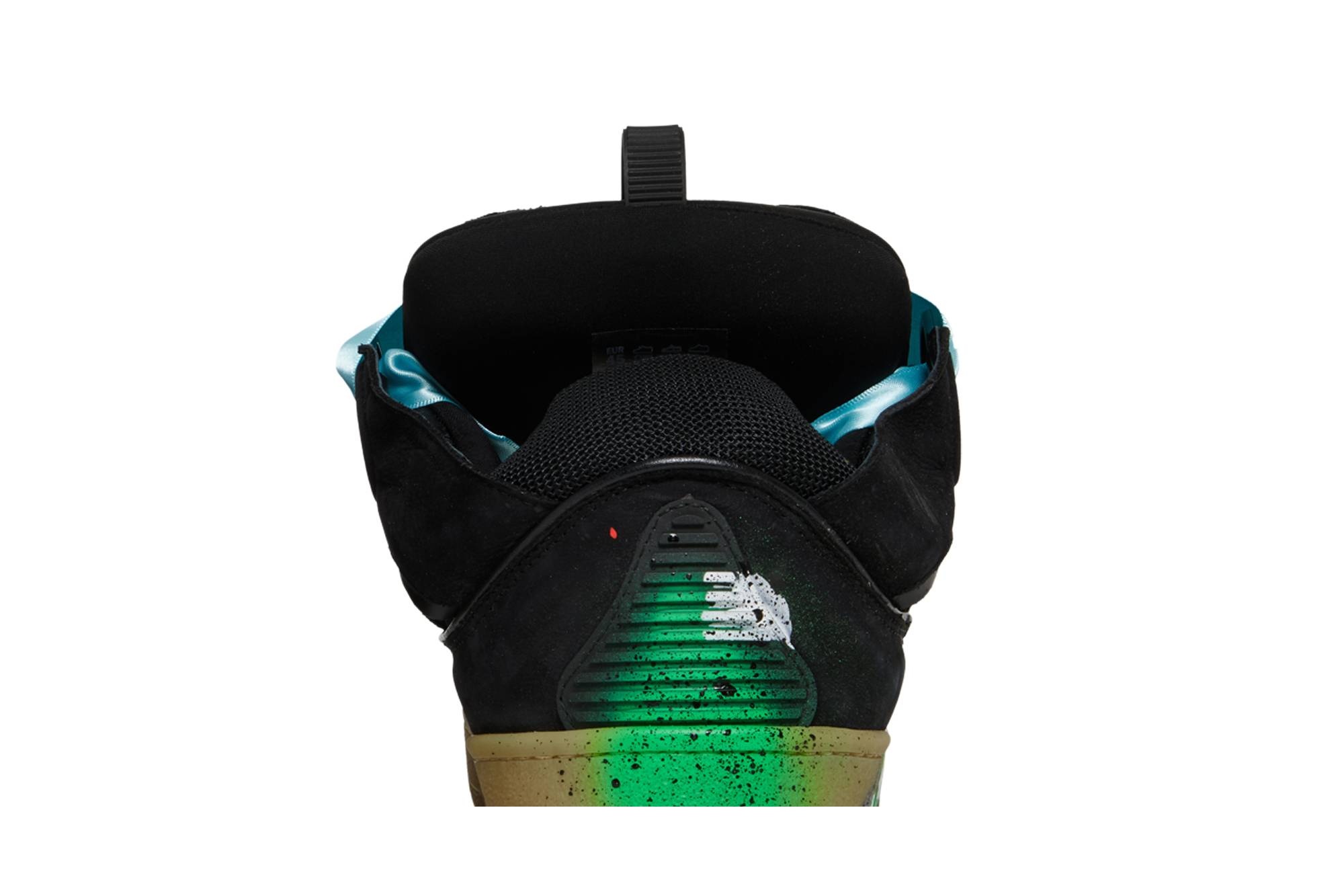 Gallery Dept. x Lanvin Curb Sneakers 'Paint Drip - Black' - 7