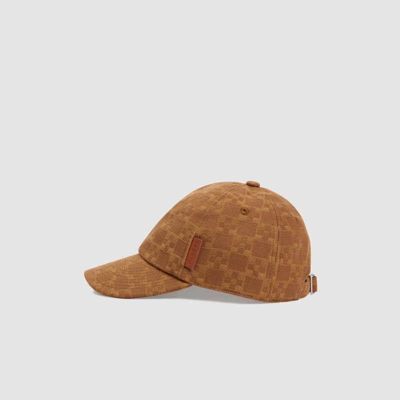 DENIM CAP WITH CROSS MOTIF 1