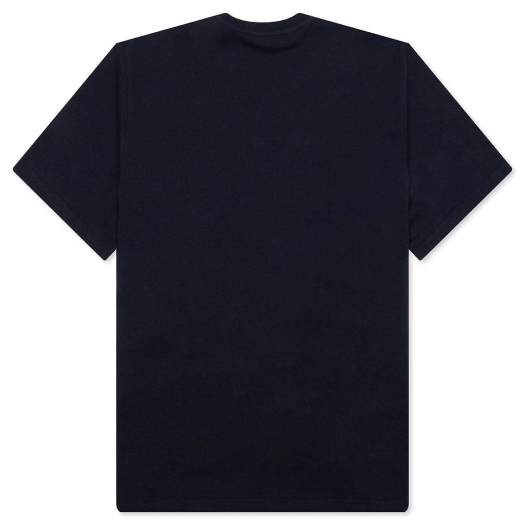 LOGO EMBROIDERY T-SHIRT - NAVY - 2