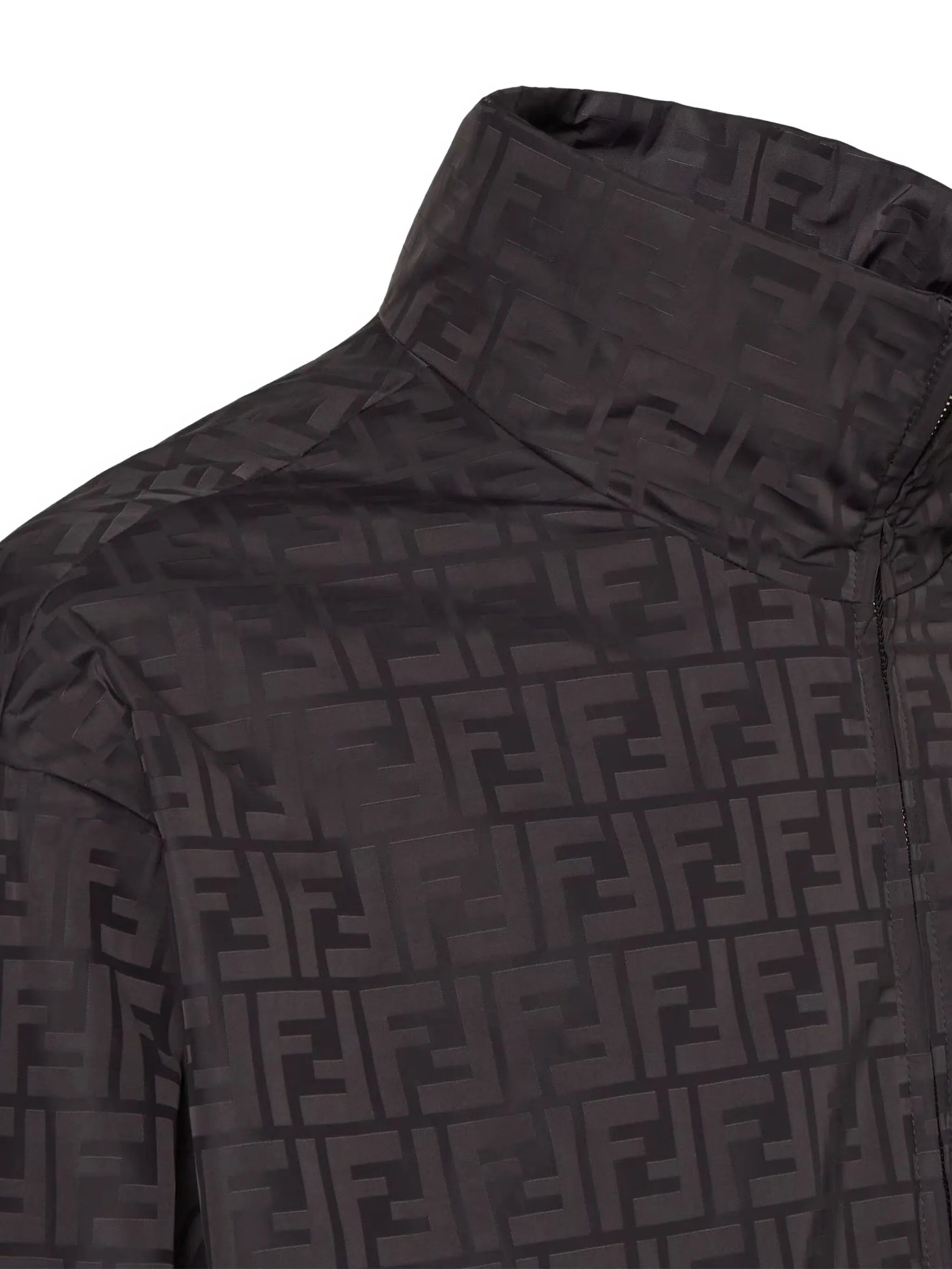 Fendi FF-motif Zip-up Jacket - 3
