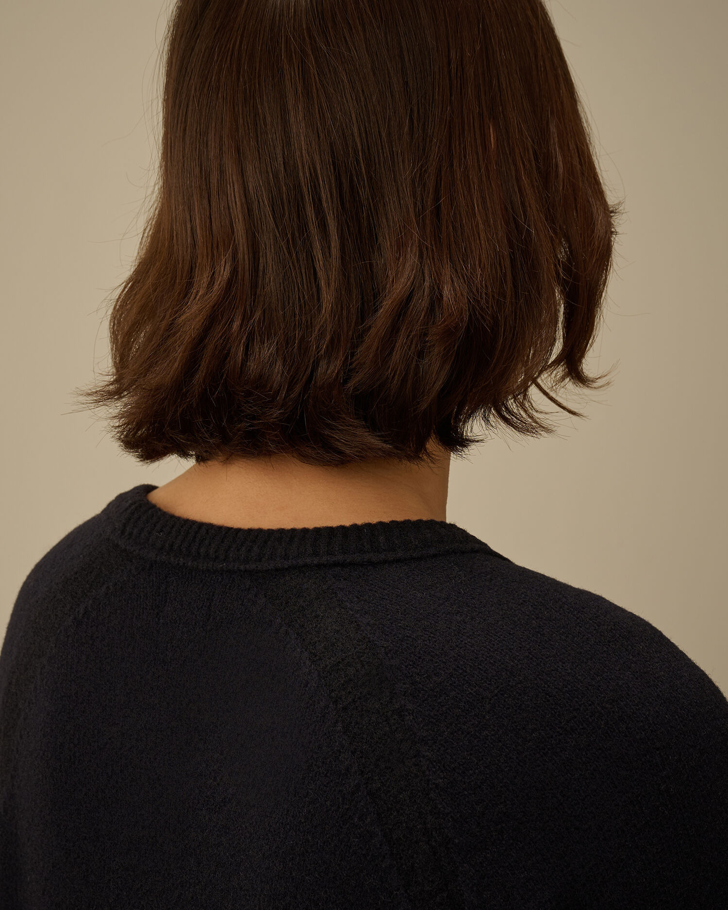 Fleece Knit Crewneck Sweater - 6