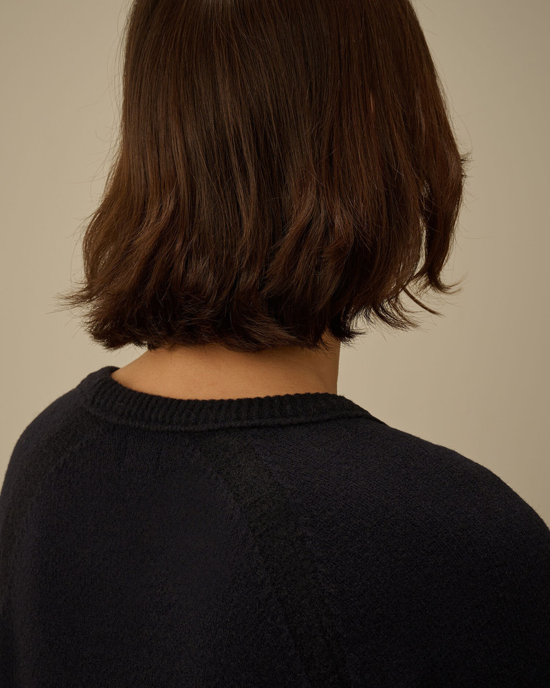Fleece Knit Crewneck Sweater 6