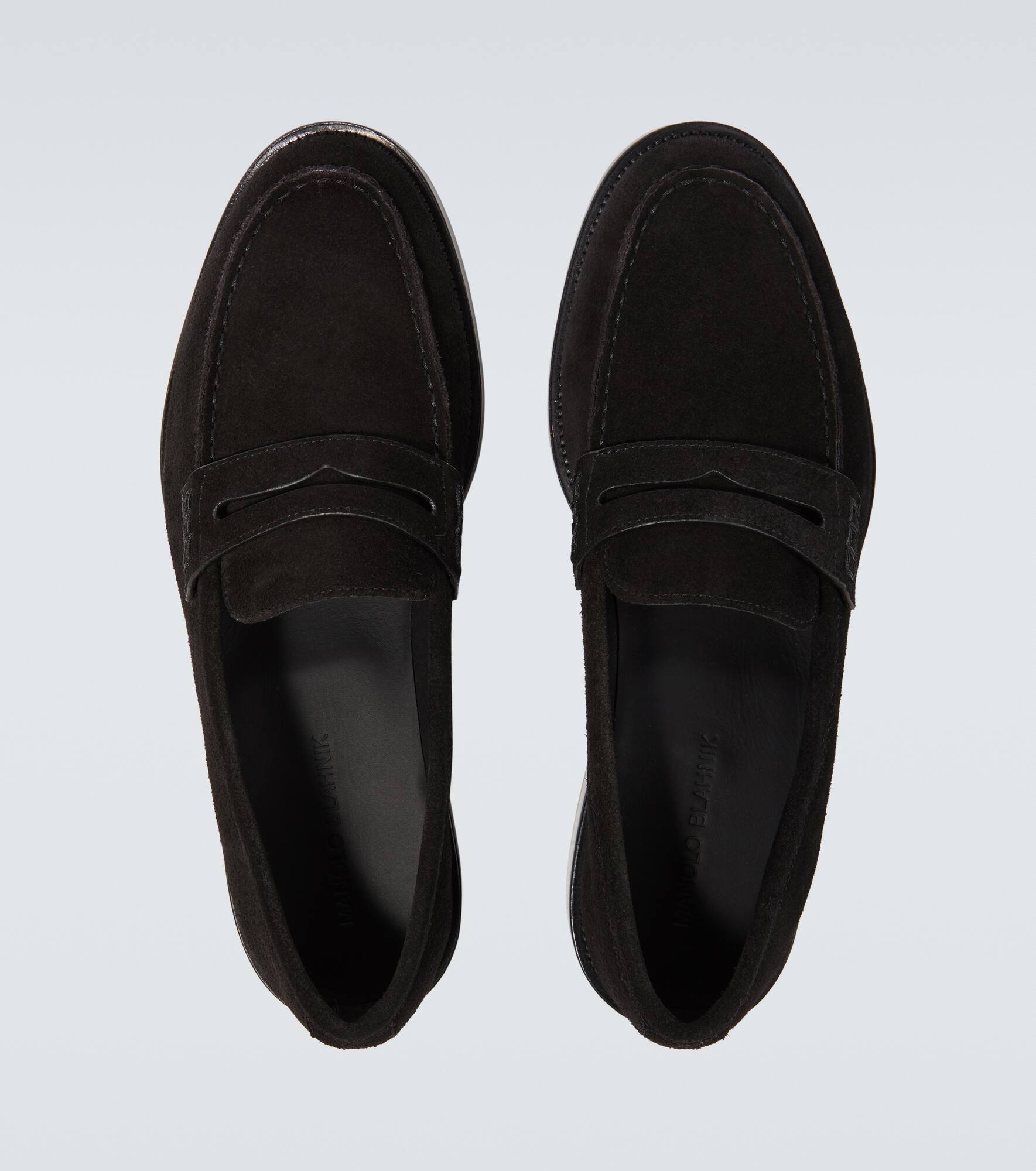 Perry suede penny loafers - 4