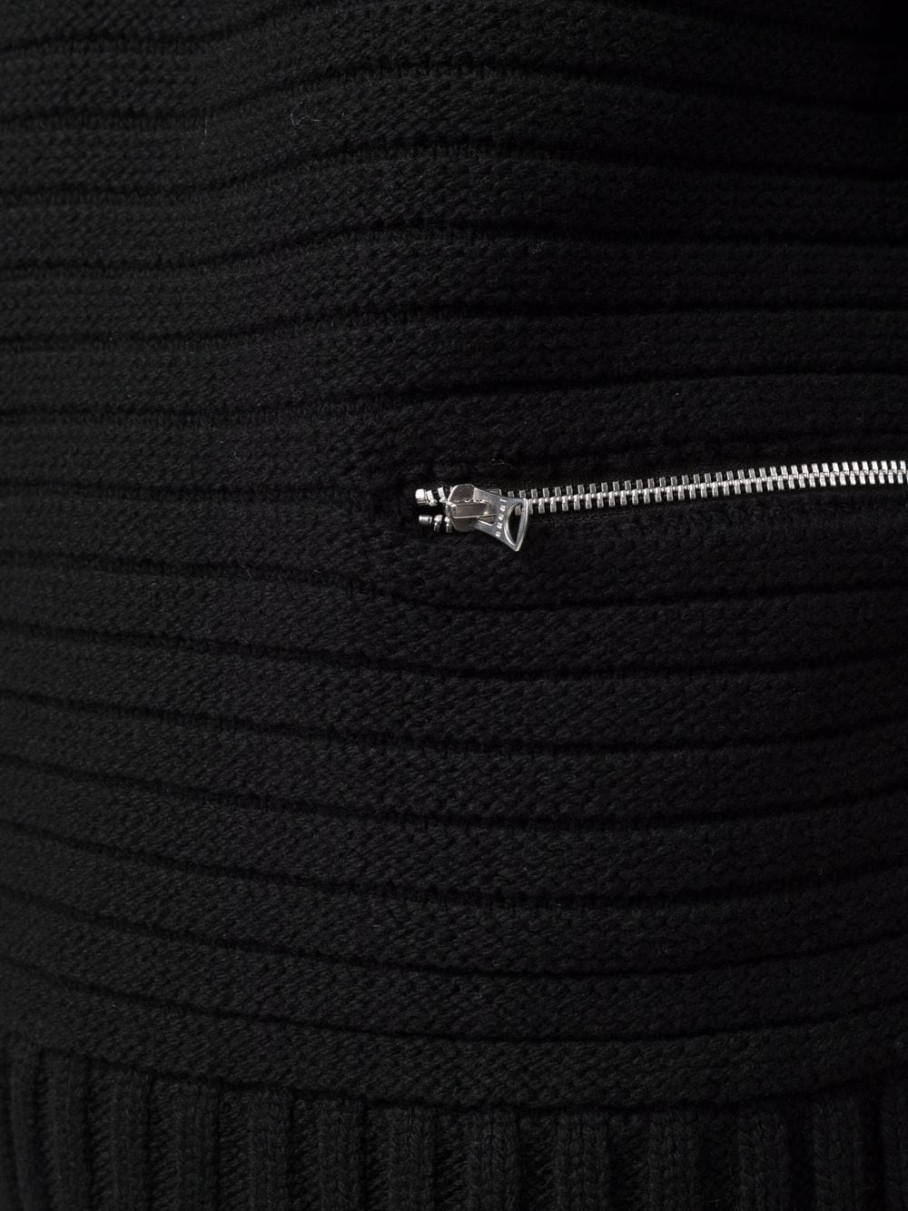 ribbed zip-detail jumper - 5