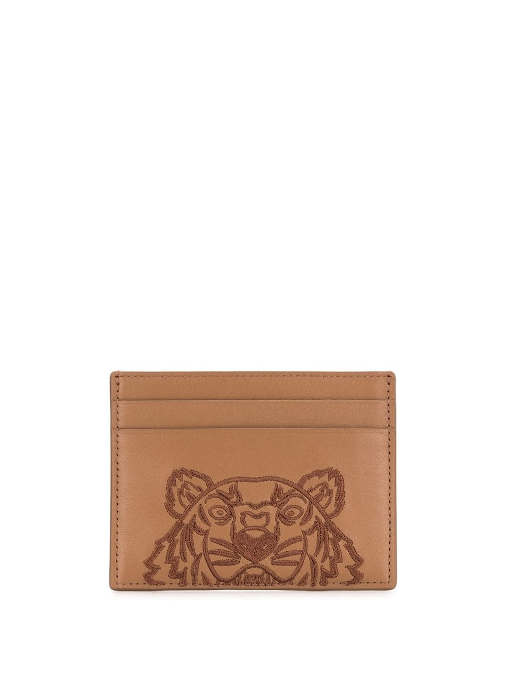 Tiger embroidered cardholder - 2