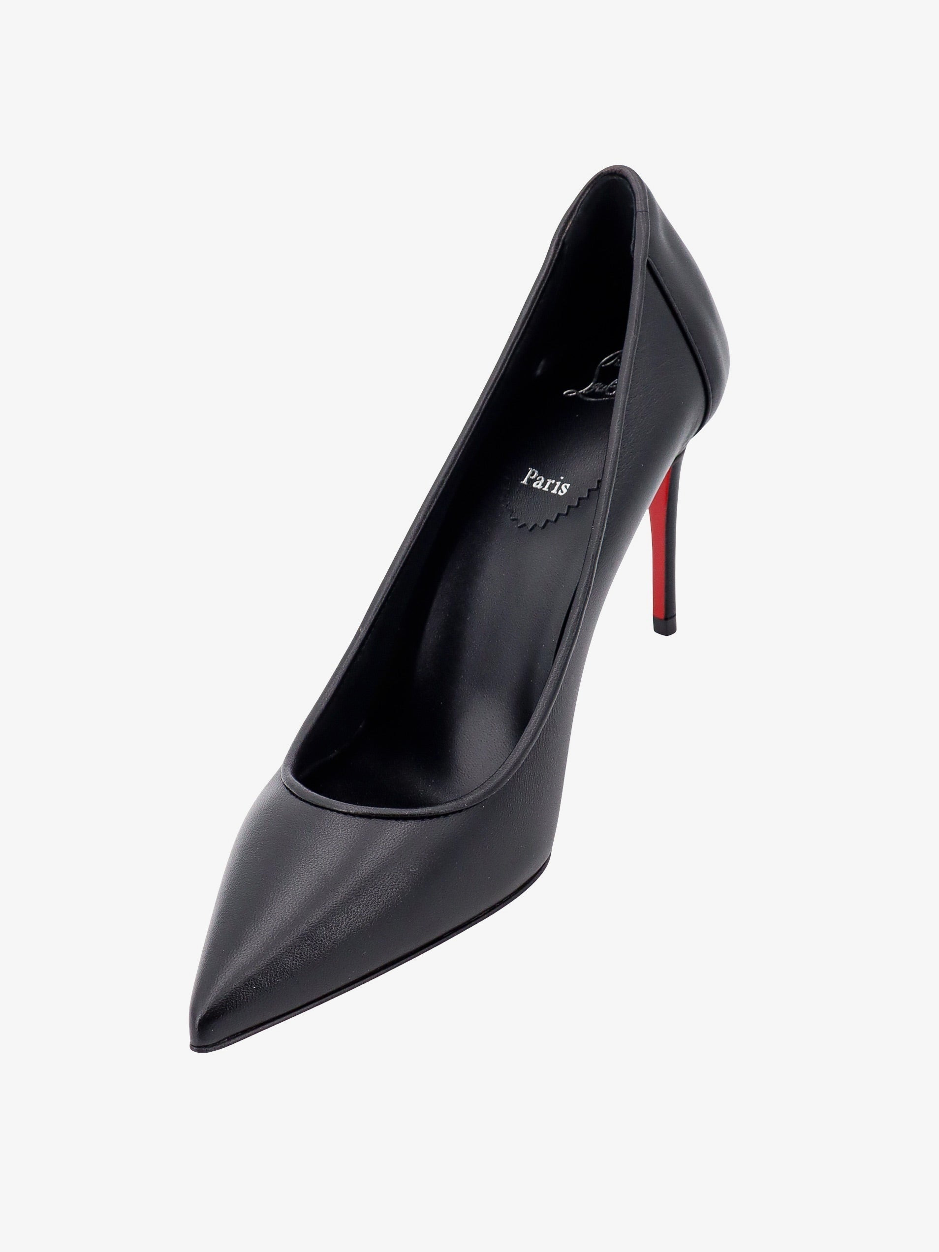 SPORTY KATE 85 LEATHER PUMPS - 5