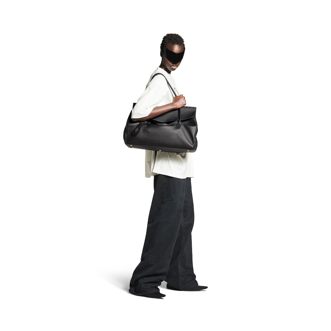 Women's Carrie Carry All Bag in Black - 8