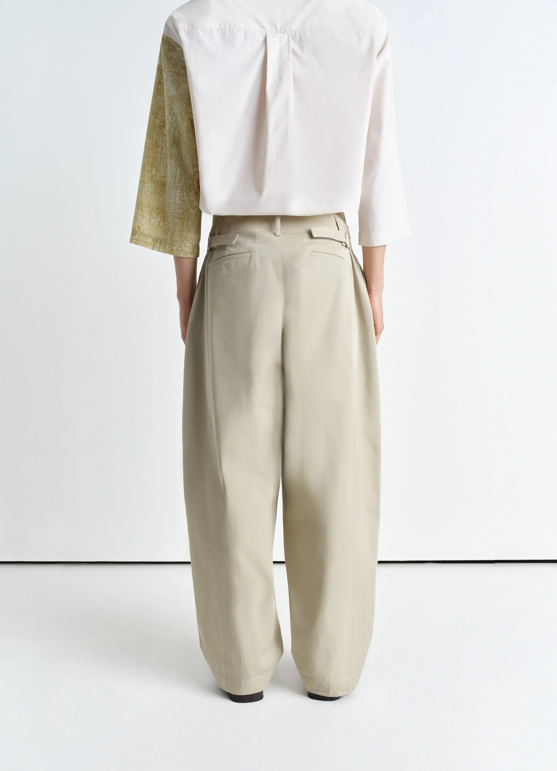 MAXI PLEATED PANTS - 3
