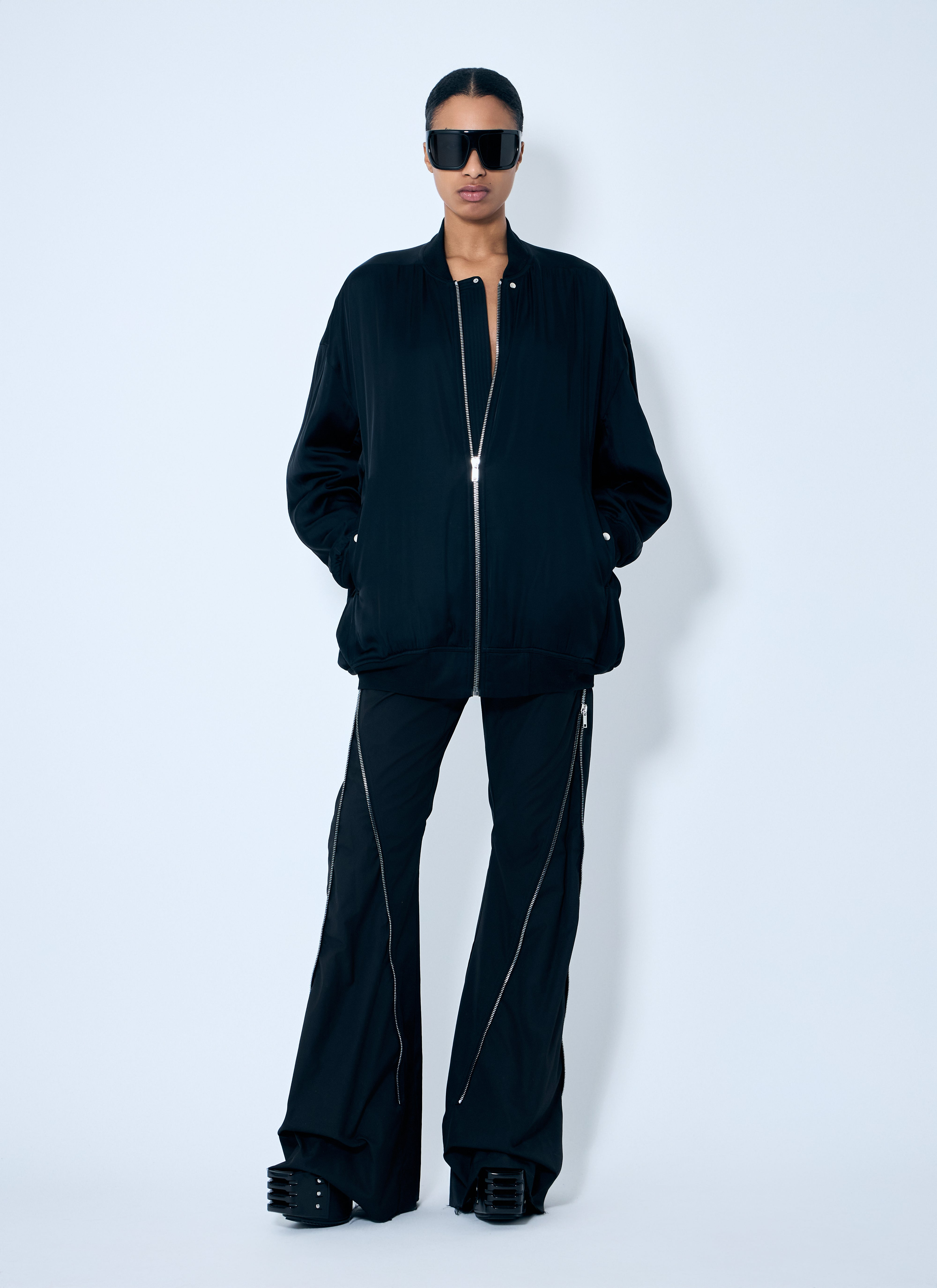 Rick Owens Women Jumbo Flight Padded Bomber Jacket - 2