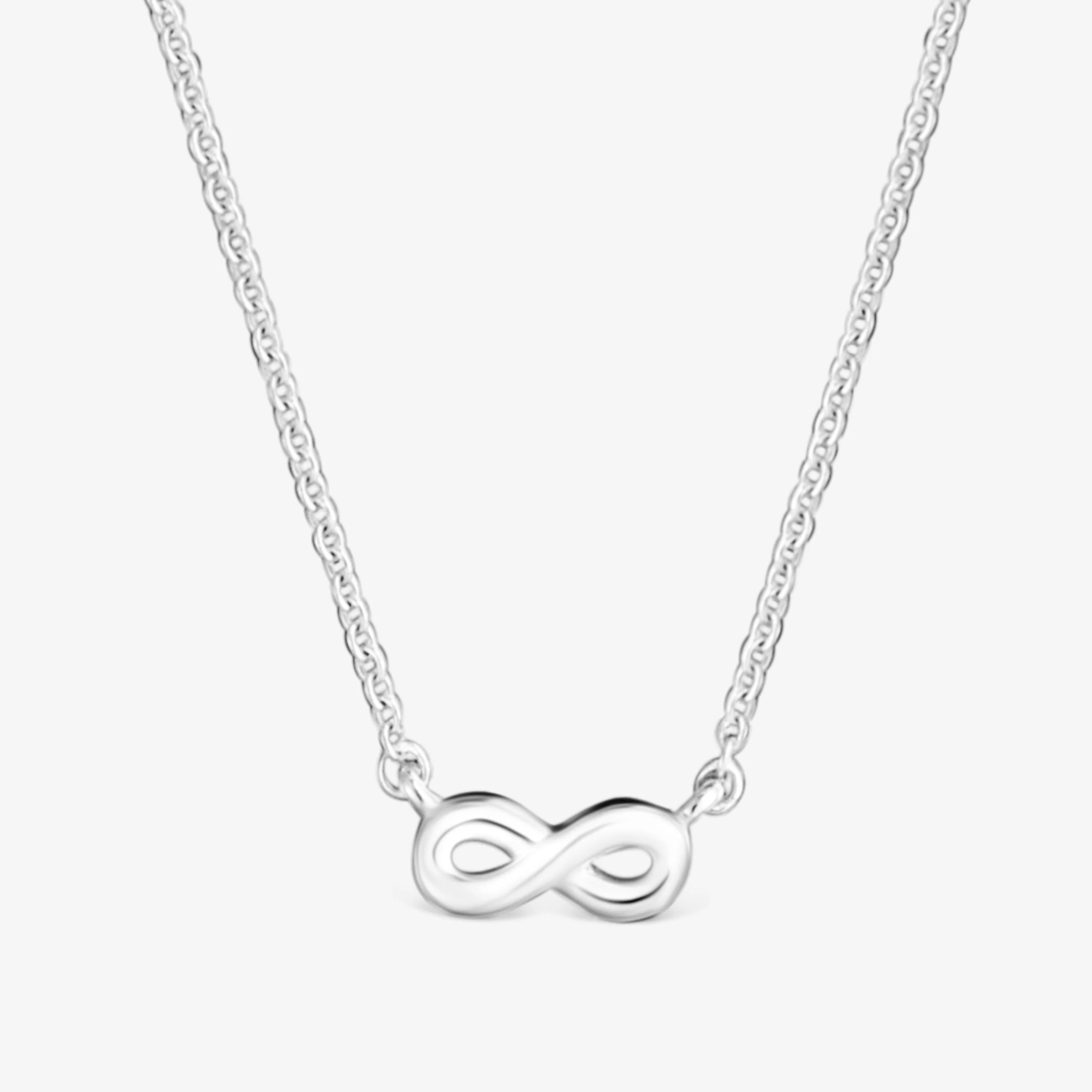 Short silver infinity Necklace TOUS Motifs - 1