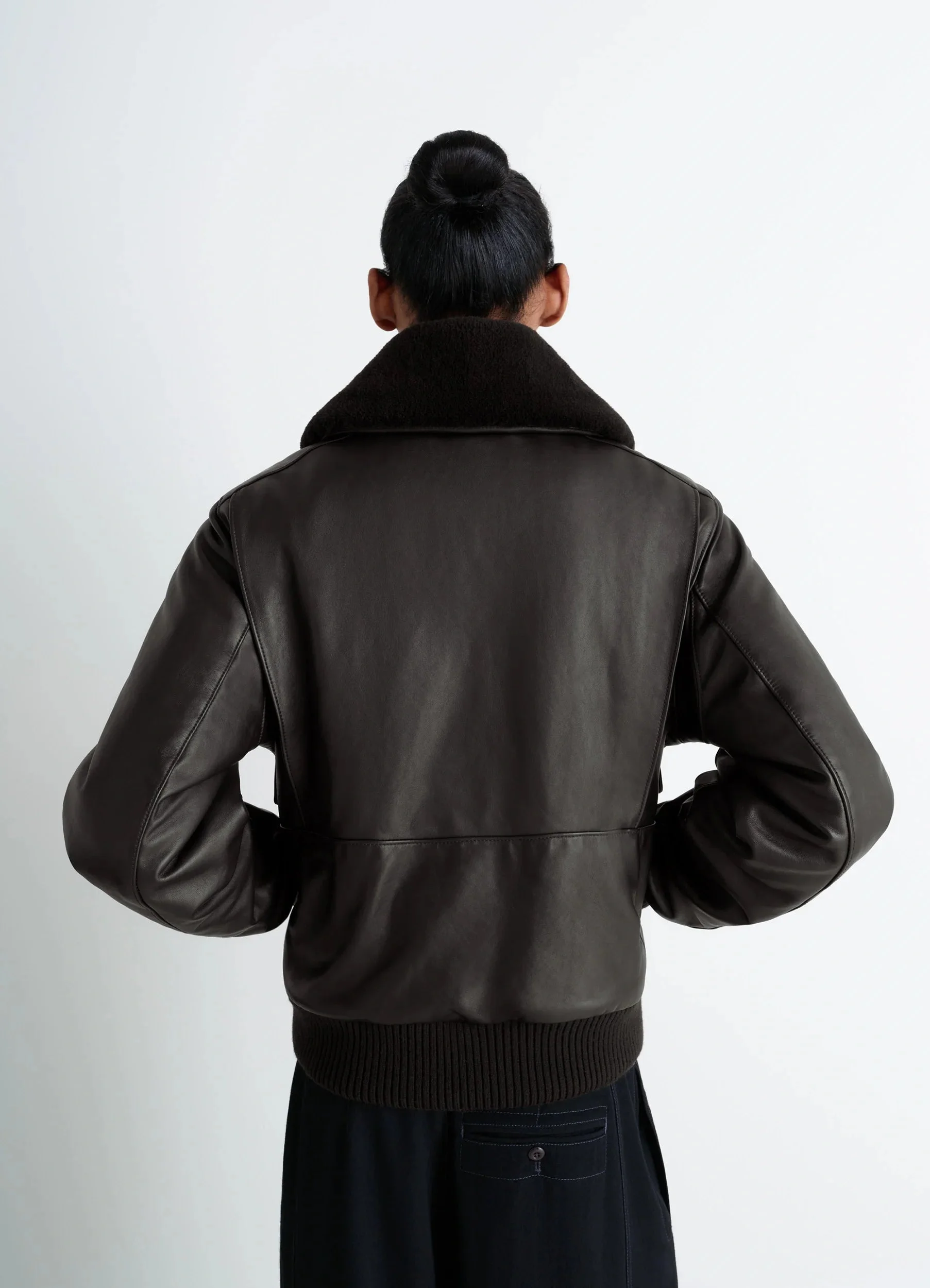 Lemaire LEATHER BLOUSON | REVERSIBLE