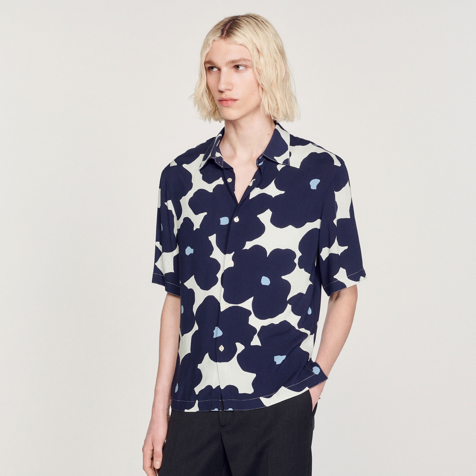 Floral print shirt - 5