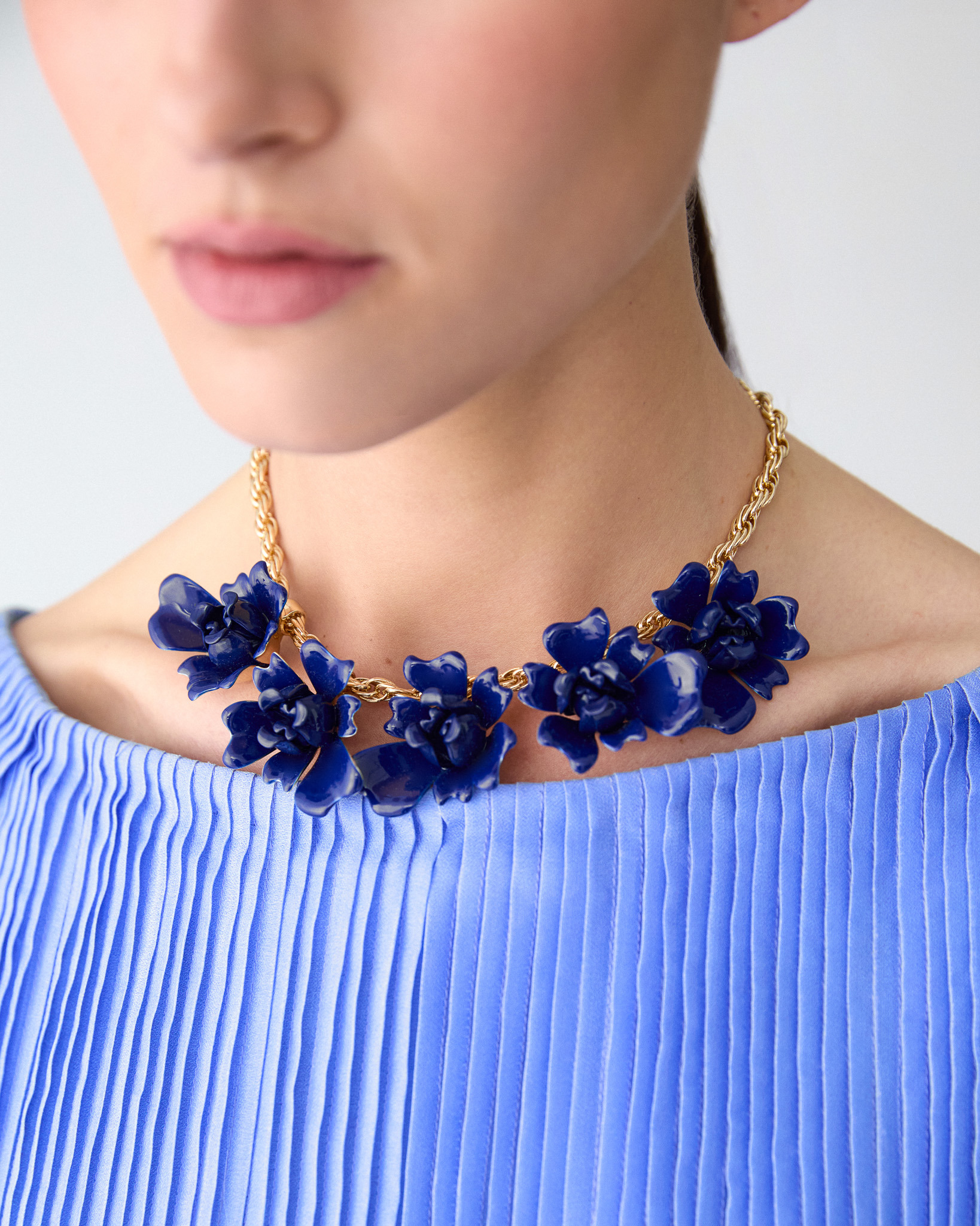 Enamel Tulip Necklace - 2