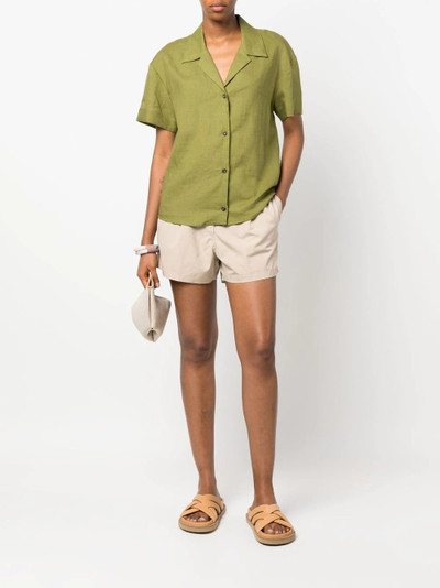 Aspesi cotton high-waisted shorts outlook