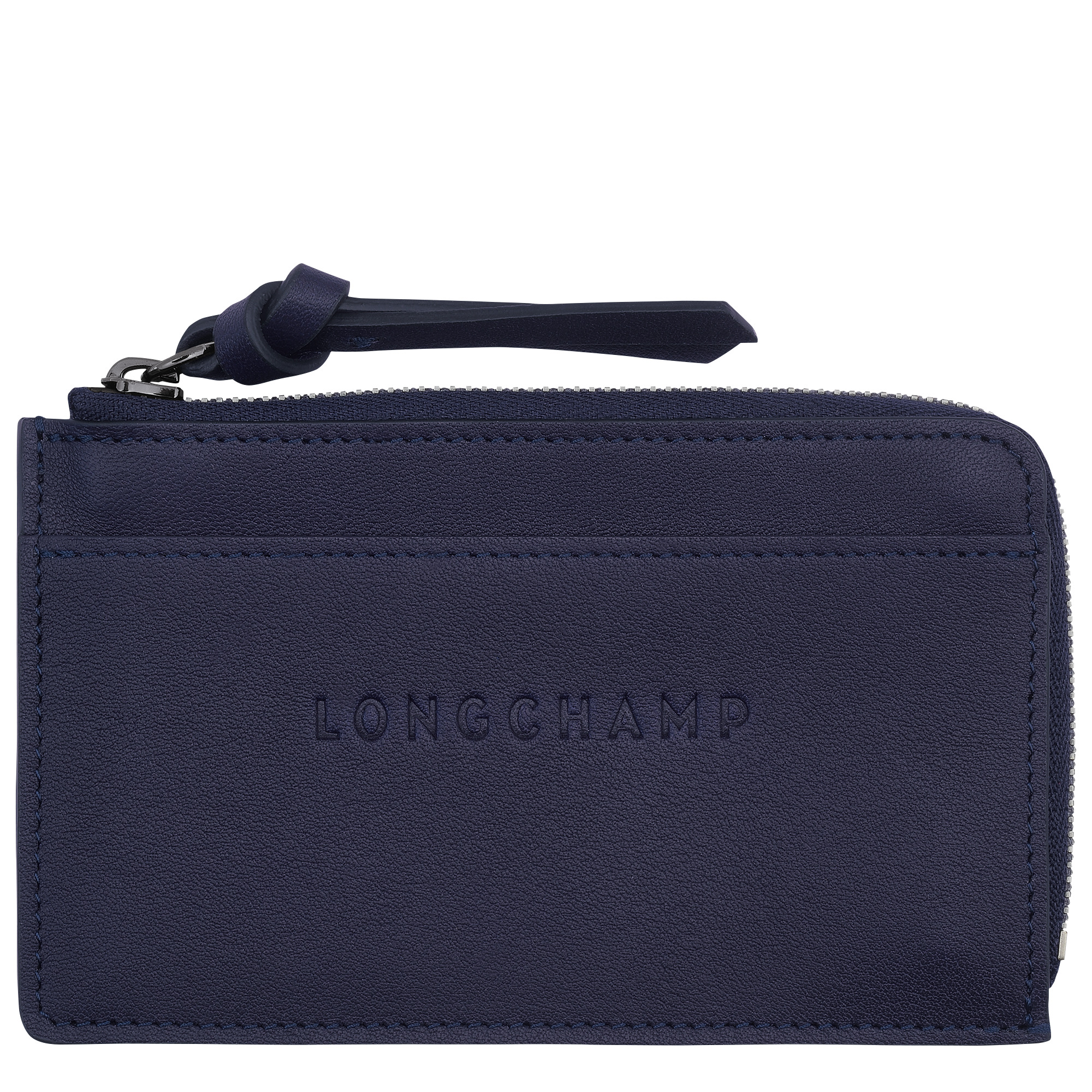 Longchamp 3D Card holder Bilberry - Leather - 1