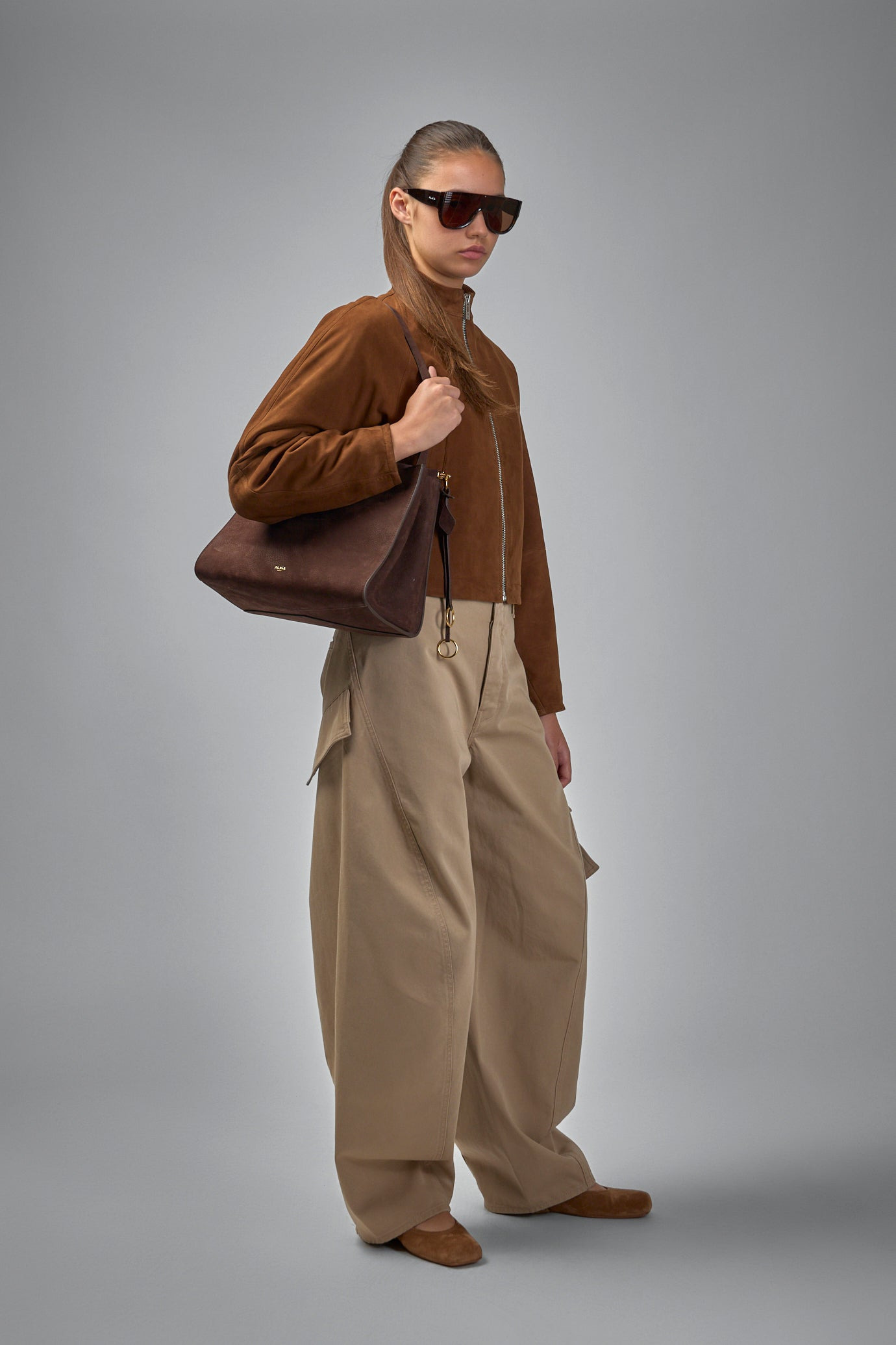 Round Suede Jacket - 2