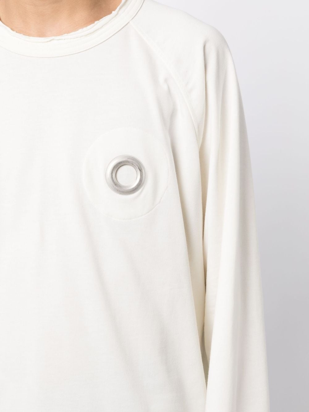 long-sleeve cotton T-shirt - 5
