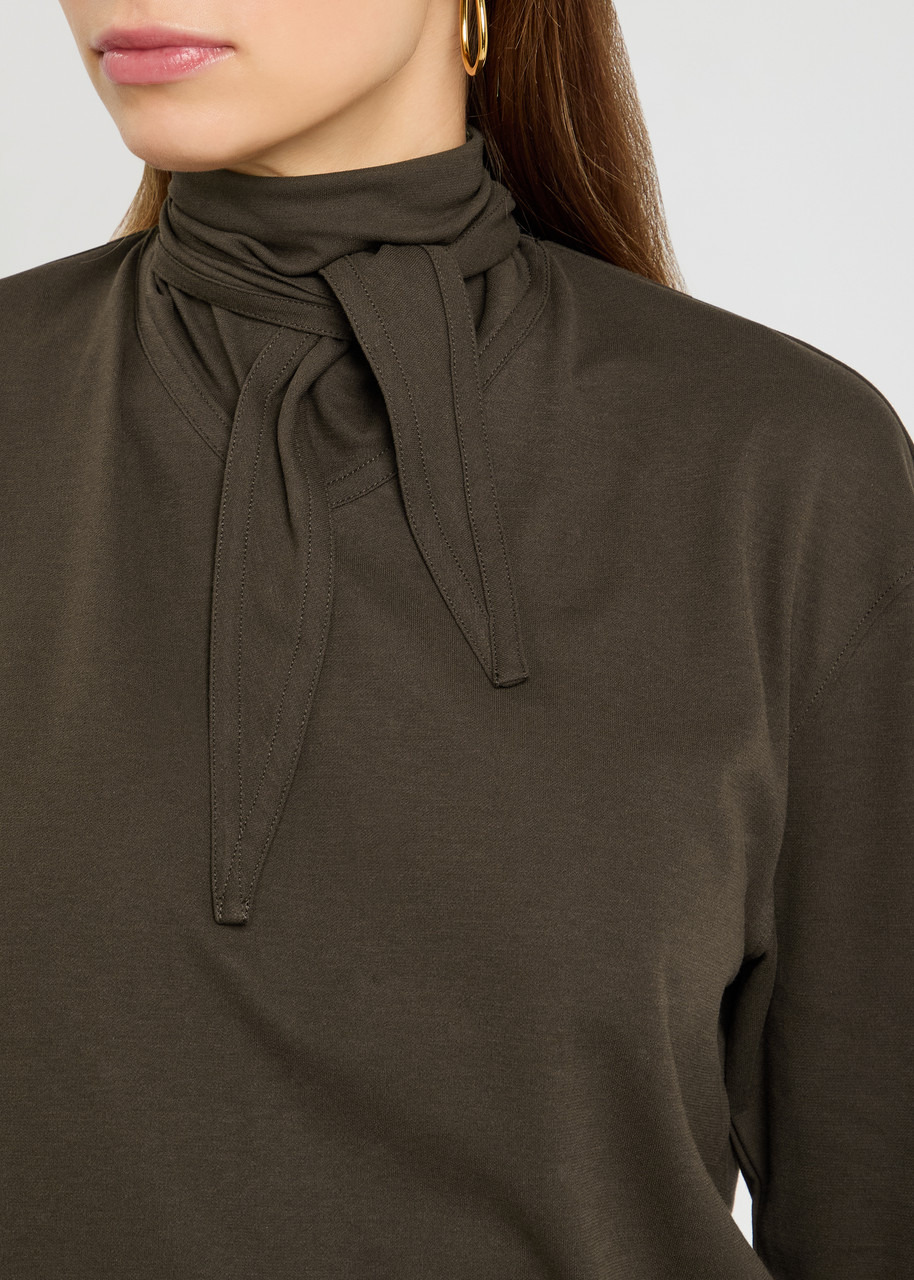 Lemaire Tie-embellished Cotton top - 5