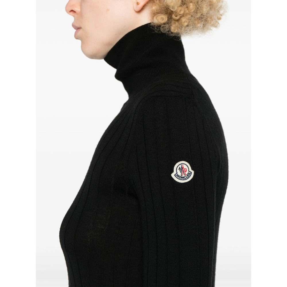 Moncler Black Knitwear - Jumpers Women - 2