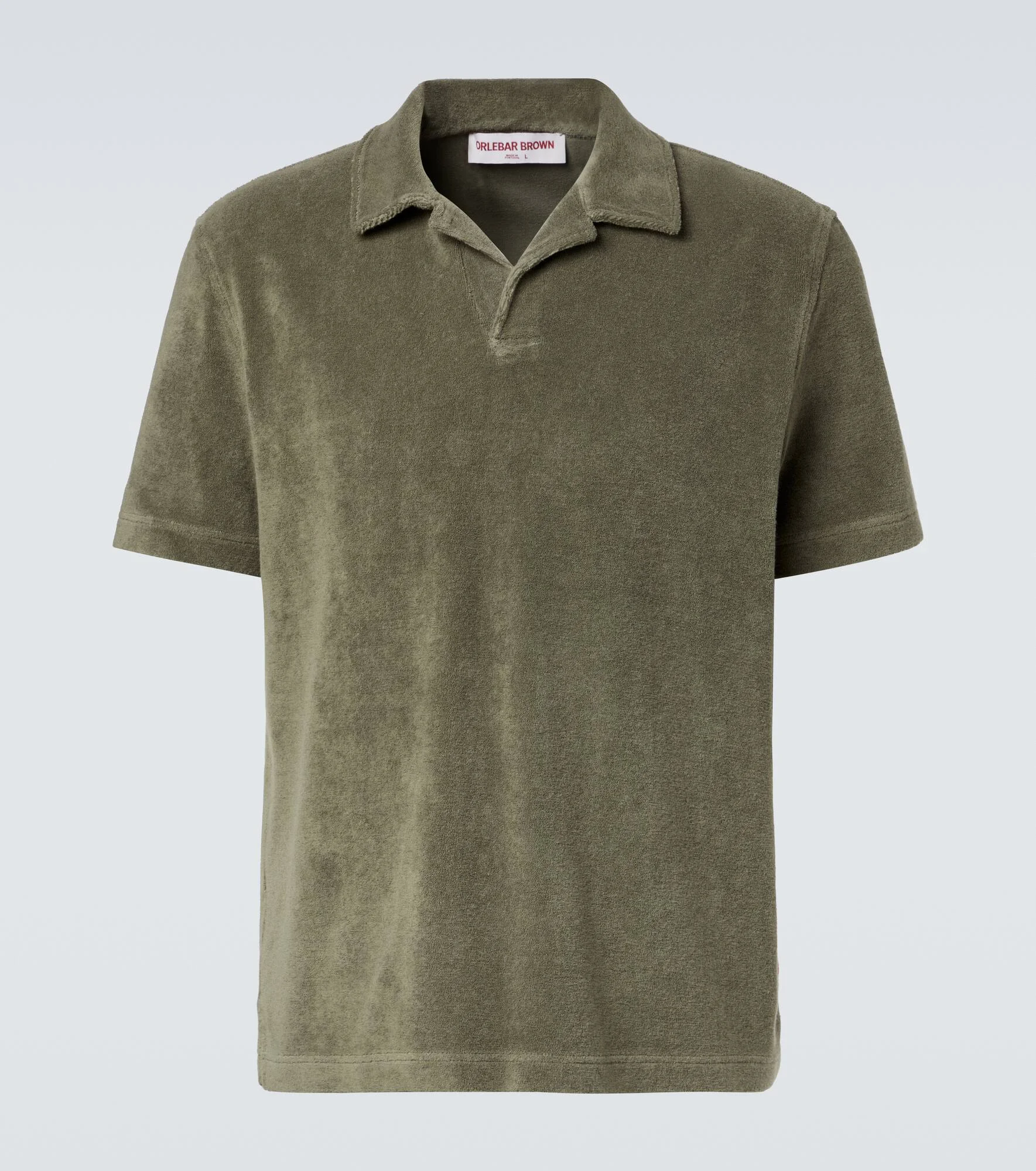 Terry Resort cotton terry polo shirt - 1