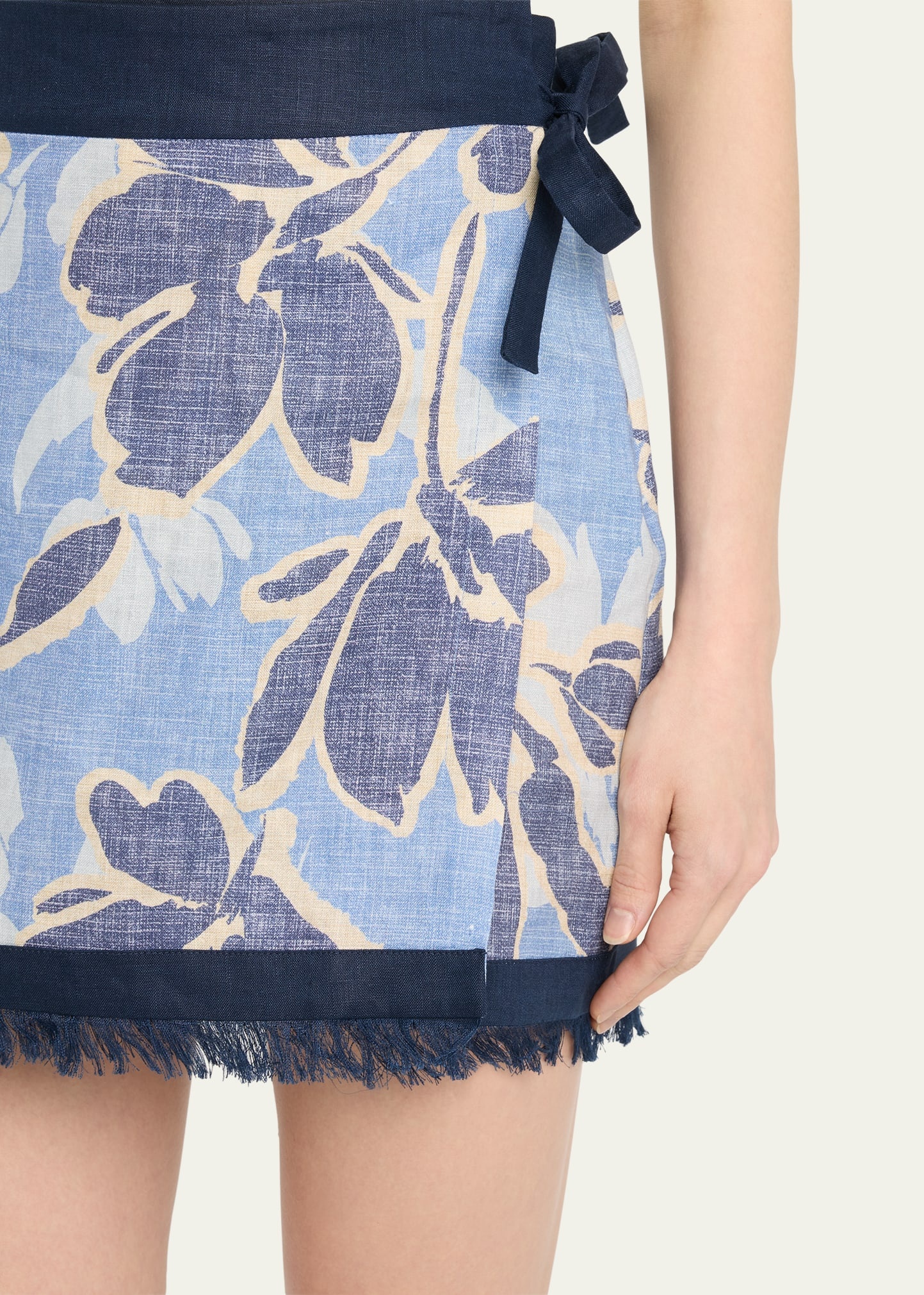 Bethany Wrap Mini Skirt - 5