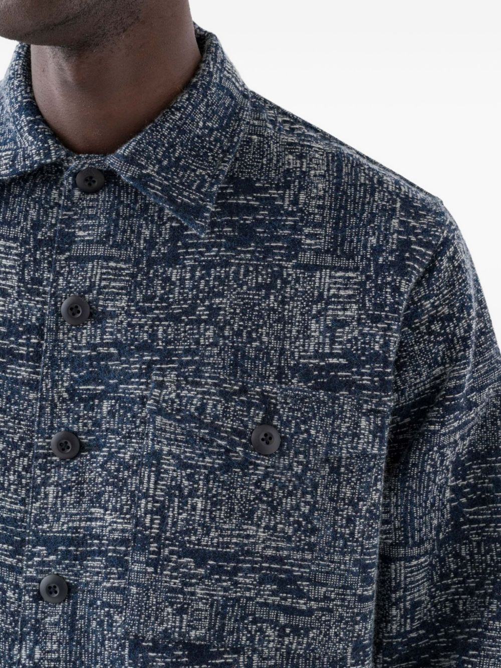 buttoned cotton shirt - 5