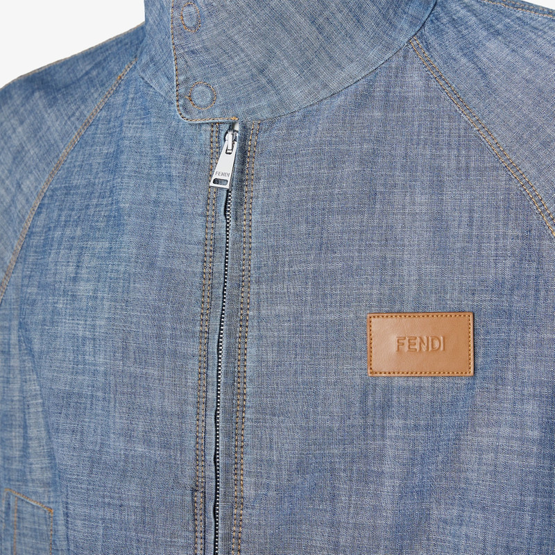Blouson Light blue chambray blouson 3