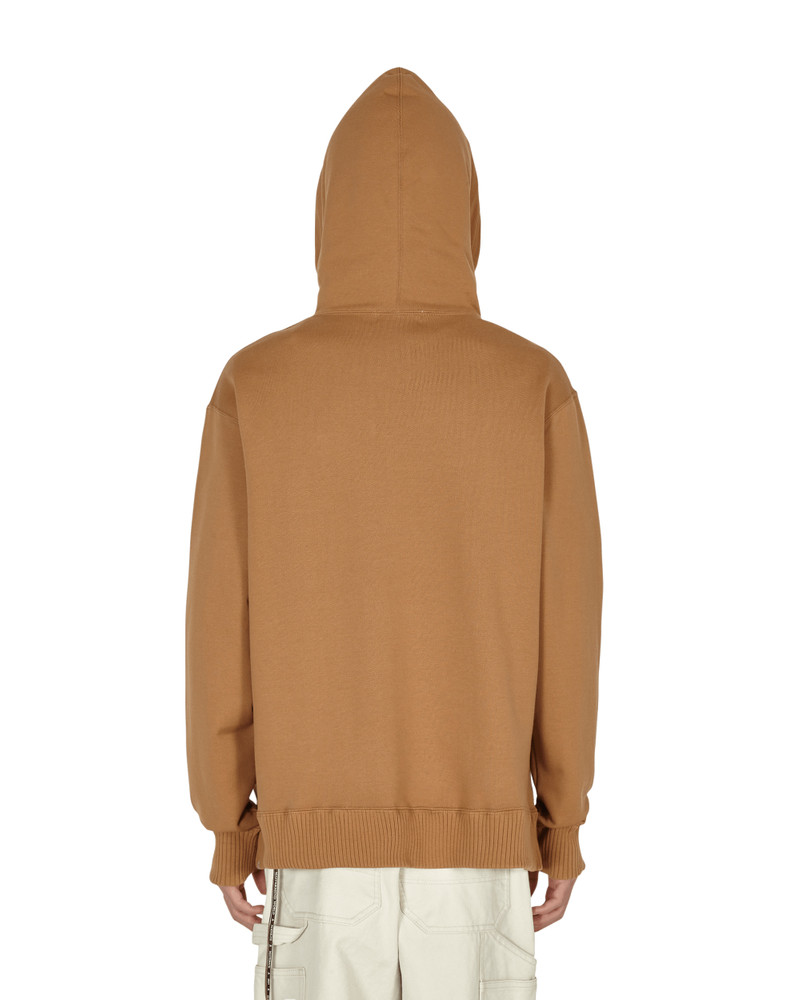 MASTERMIND WORLD Logo Hooded Sweatshirt Brown outlook