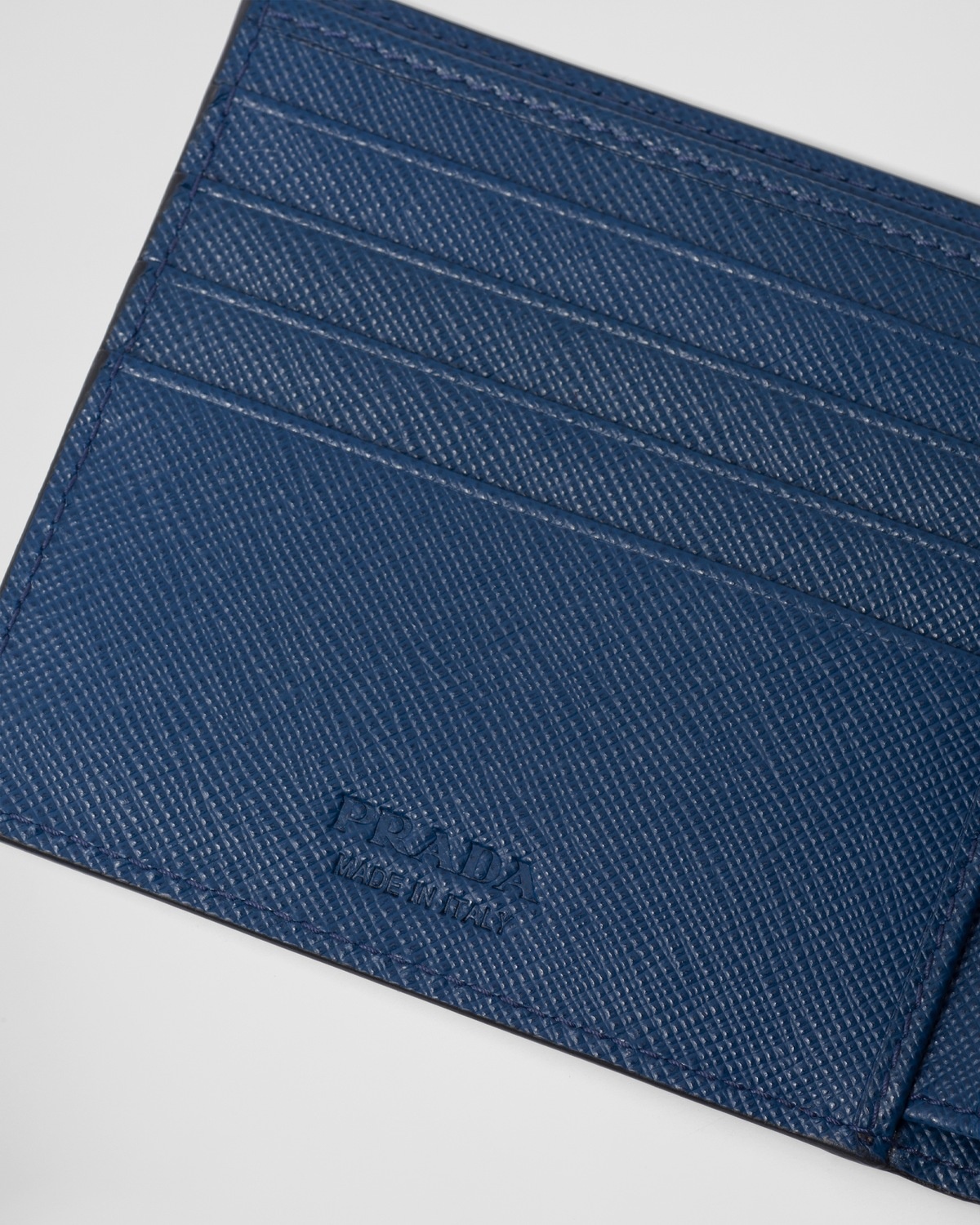 Printed Saffiano leather wallet - 5