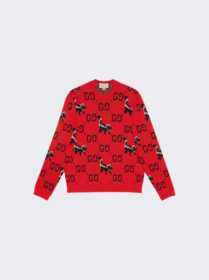 GG Skun-pattern jumper - 1