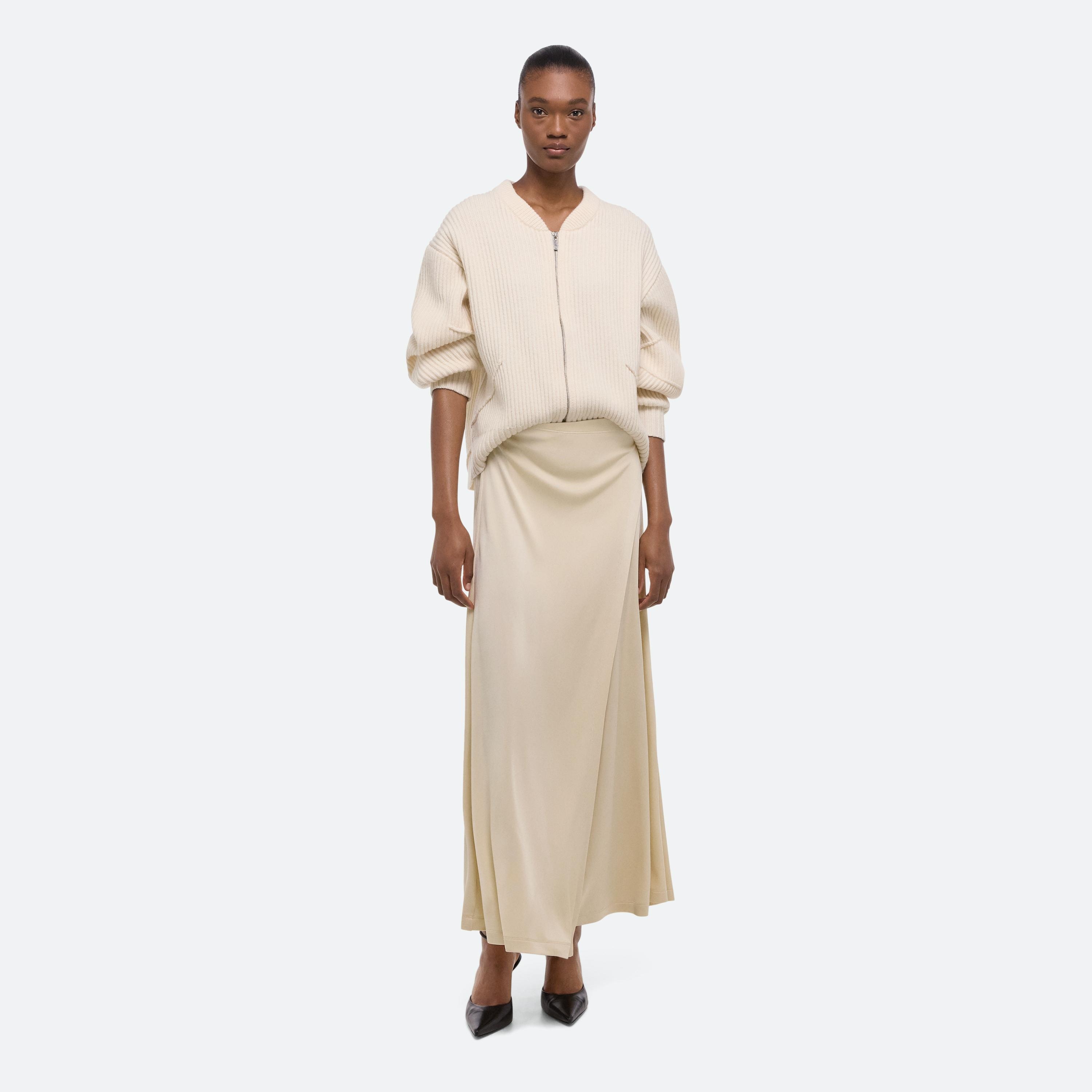 FLUID WRAP SKIRT - 2