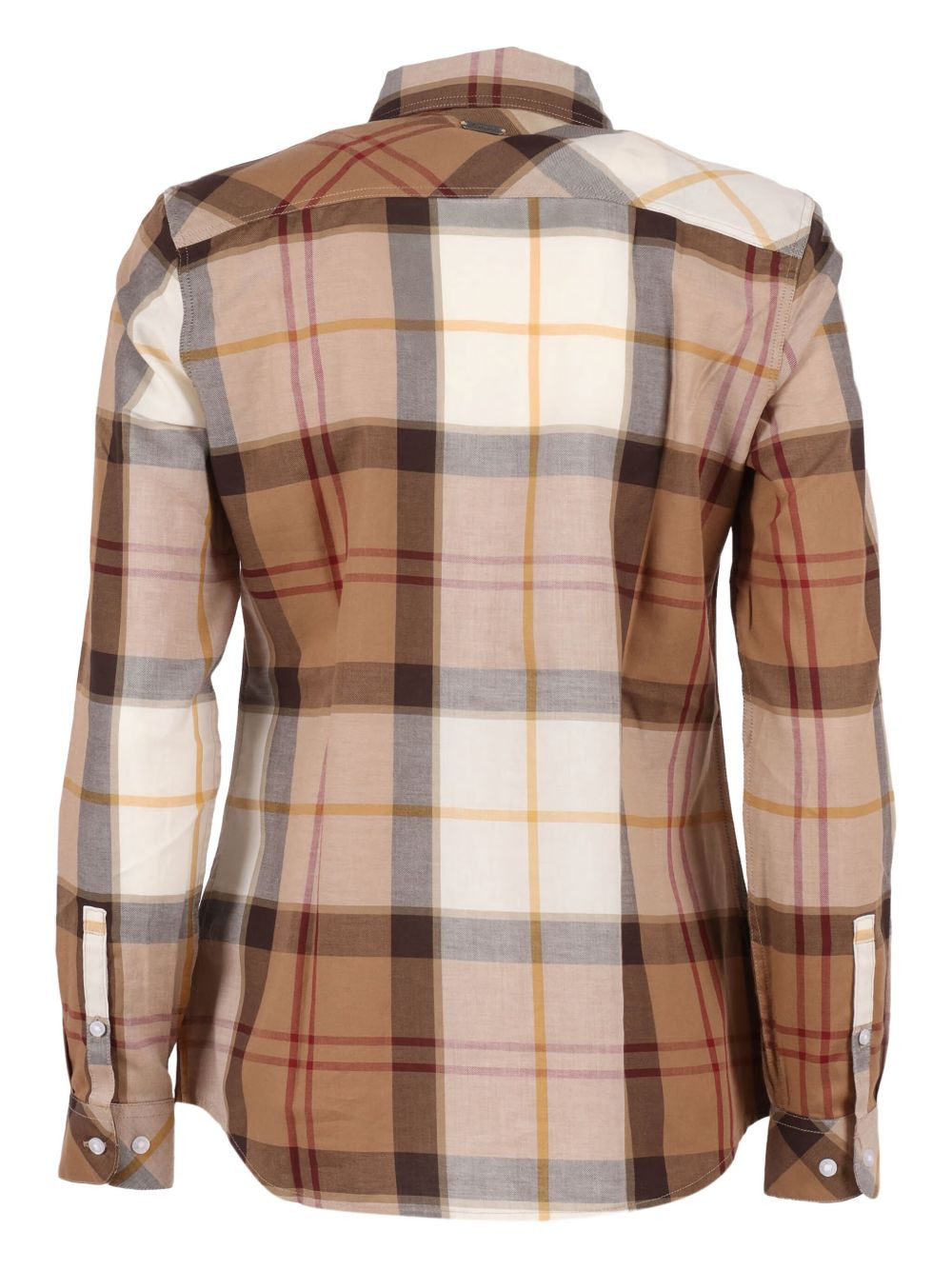 checked cotton shirt - 2