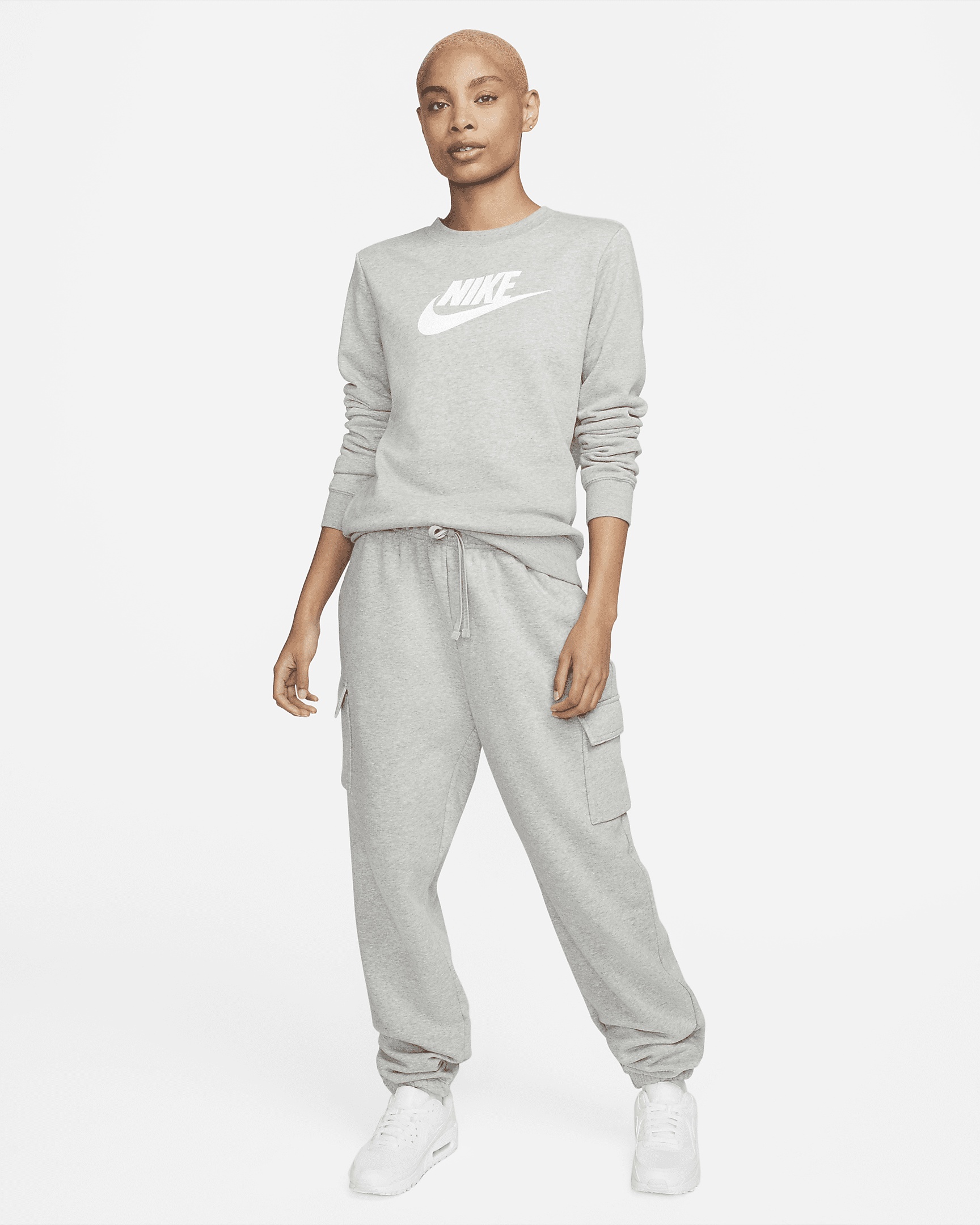 Nike Sportswear Club Fleece Women's Logo Crew-Neck Sweatshirt - 4