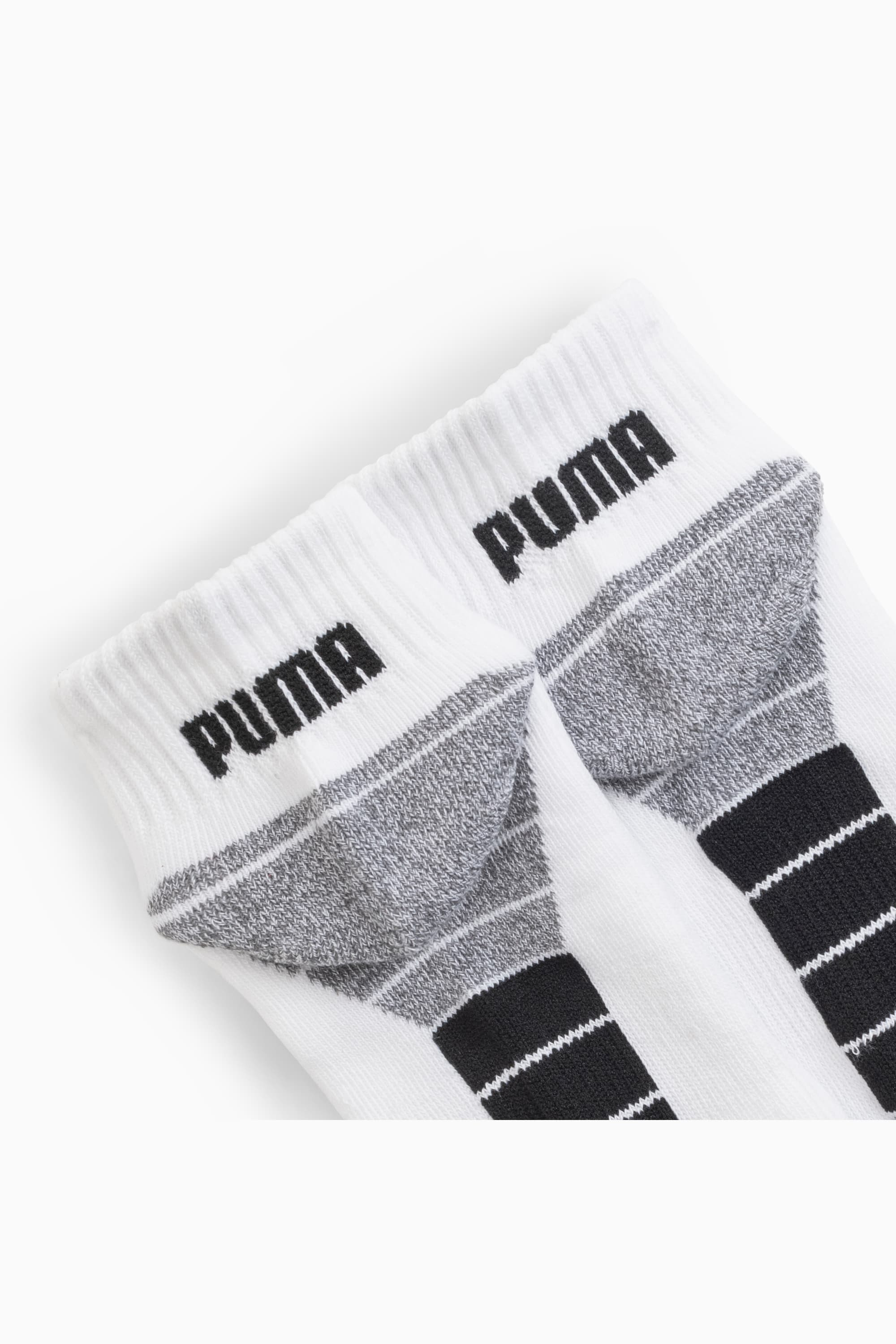Men's Half-Terry Quarter-Length Crew Socks (6 Pairs) - 2