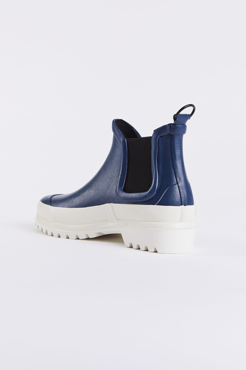 Stutterheim Chelsea Rainwalker Navy/White outlook