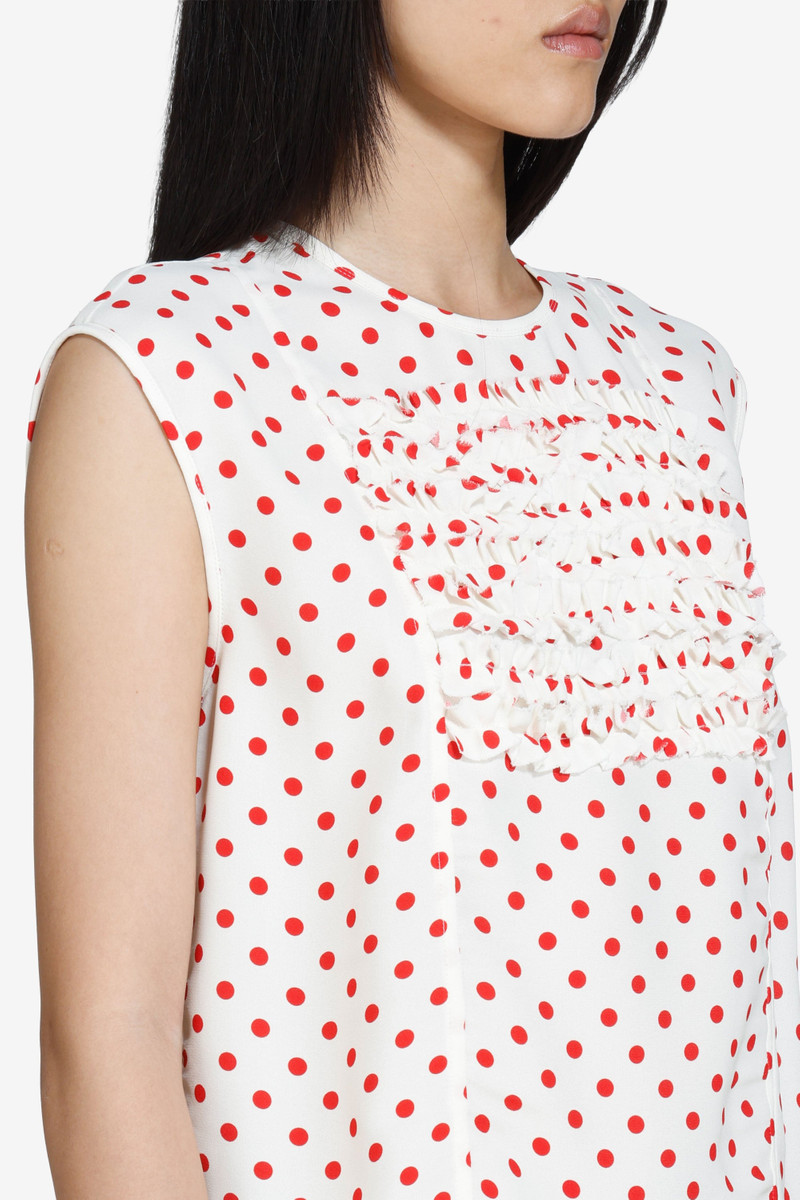 POLKA DOT SLEEVELESS TOP 5