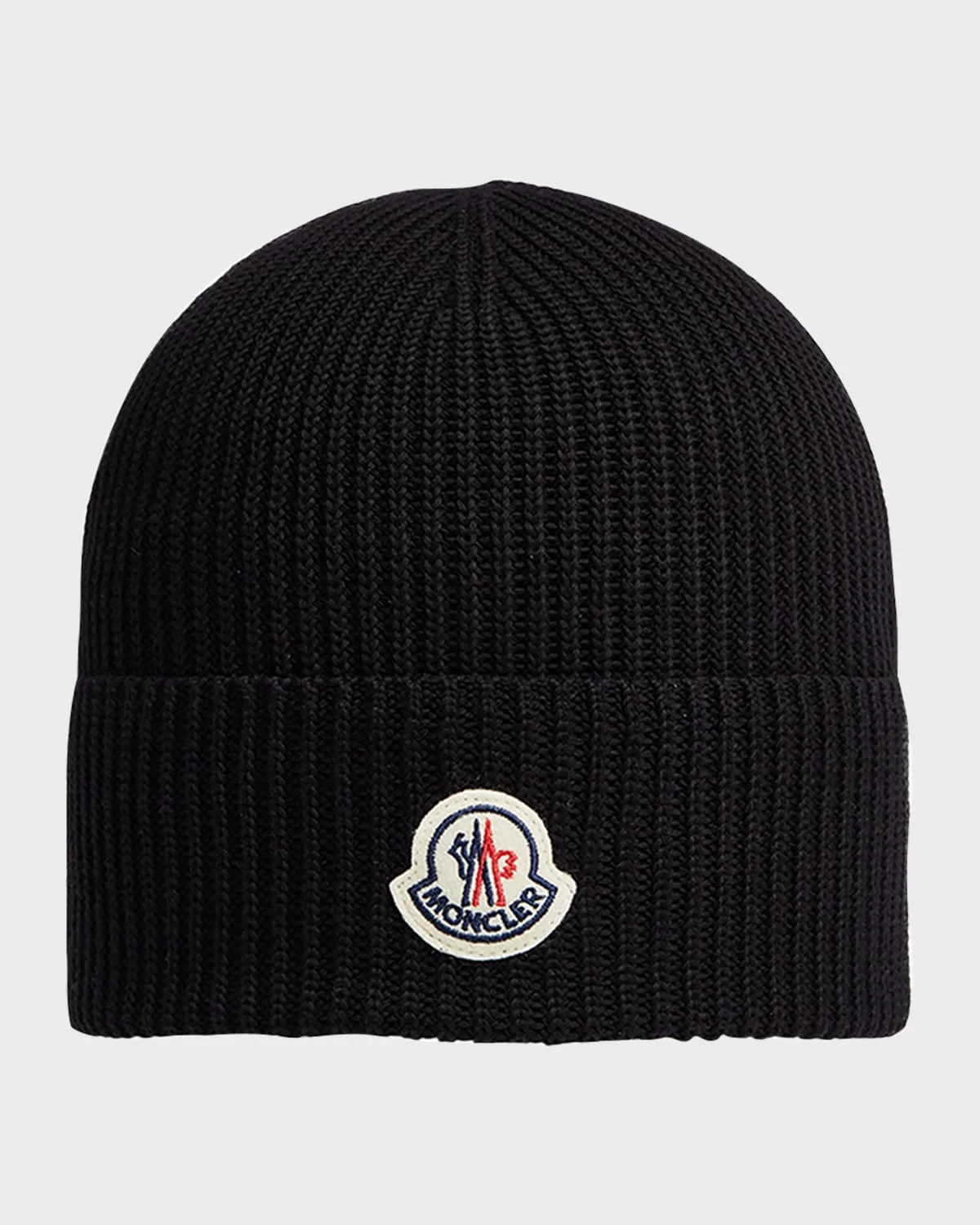 Men & apos;s Logo Cotton Rib Beanie Hat - 1