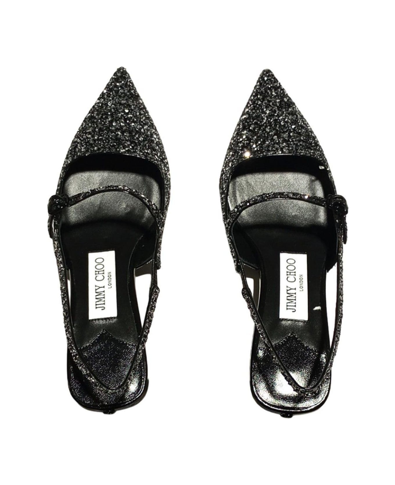 Didi Glittery Slingback Pumps - 2